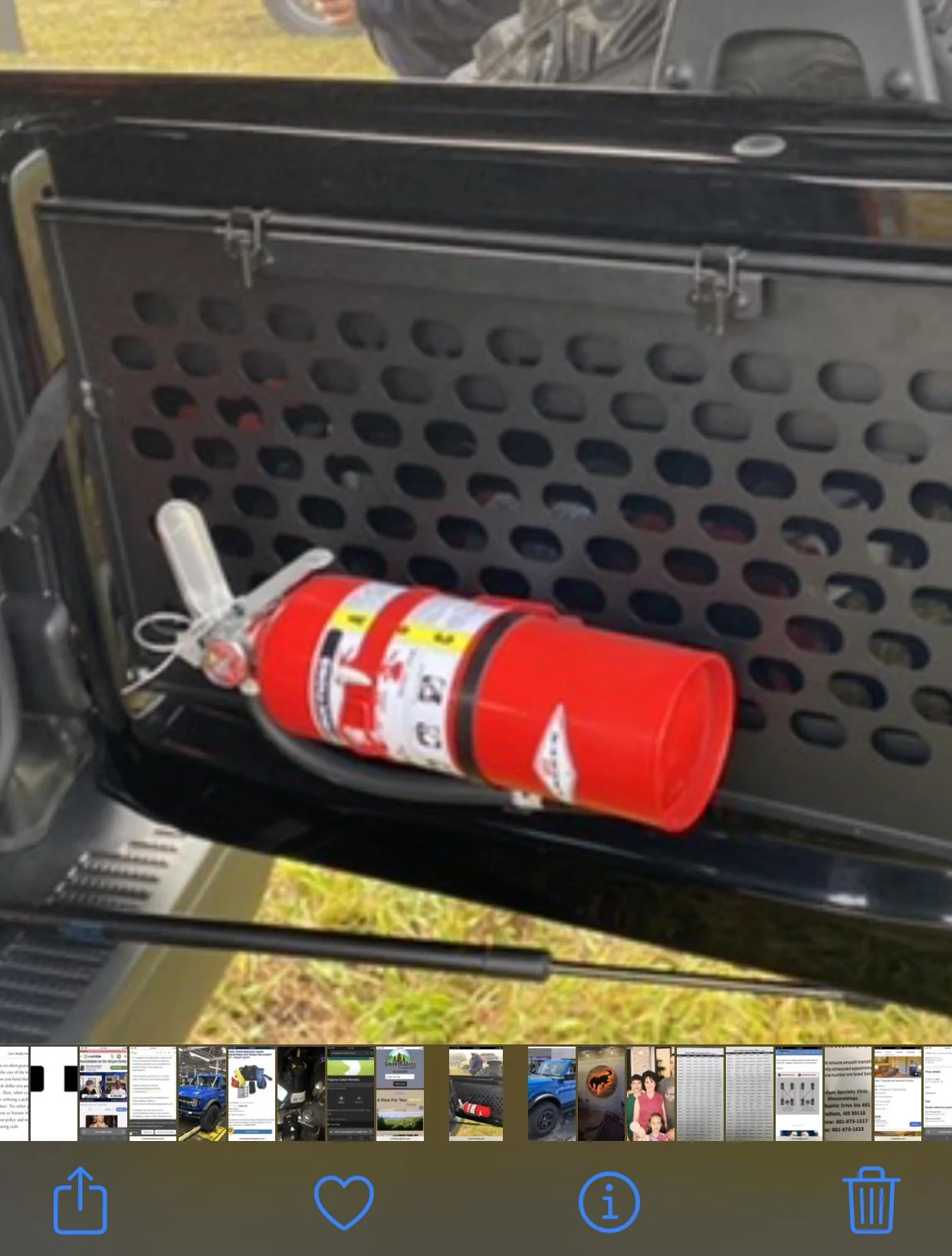 Ford Bronco Fire Extinguisher Mounted Pics - Post Em! 0AEAFFFA-2722-4F71-A3CB-F45BFF209814