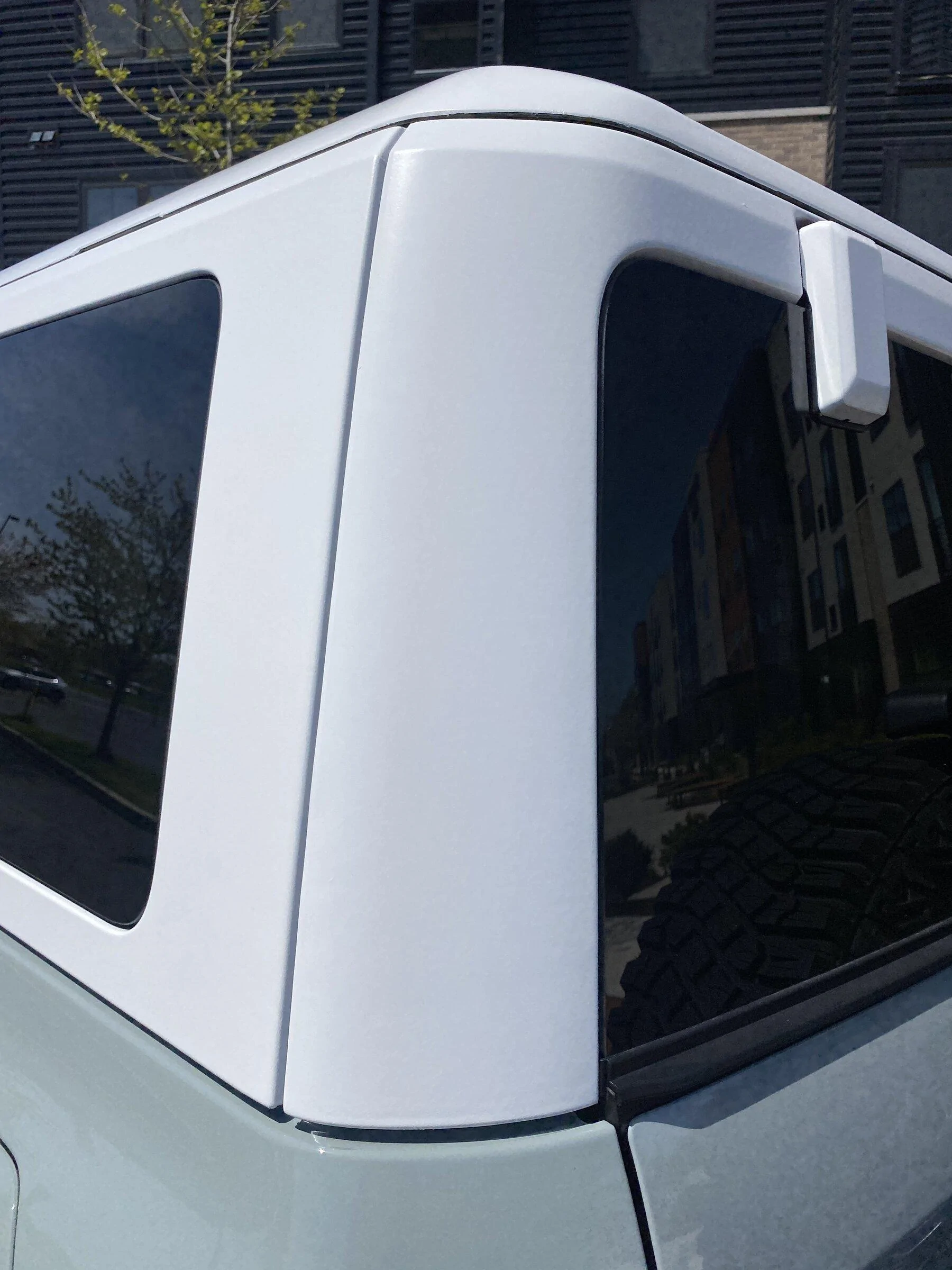 Ford Bronco Finished - White Vinyl Wrap MIC Hard Top (w/ New Closeup Pics) 9985FCCF-CEDC-4E8A-B18D-2B60C88CA9BF