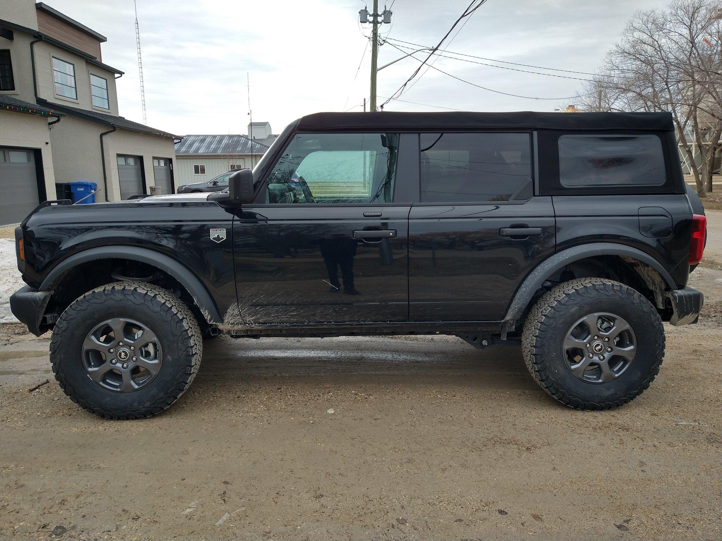 Ford Bronco Show us your installed wheel / tire upgrades here! (Pics) New