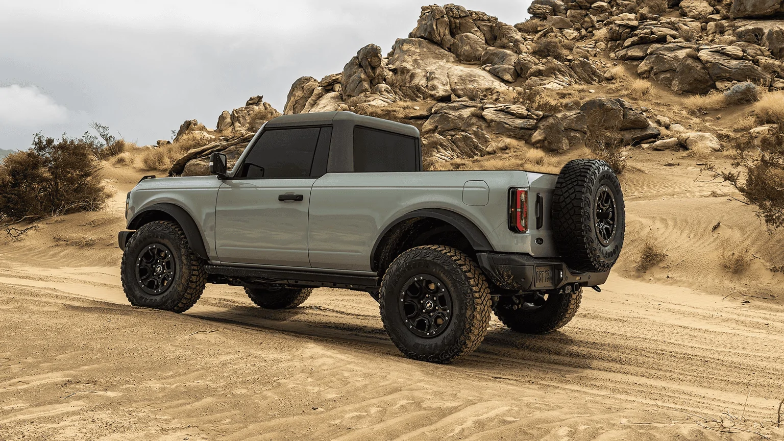 Ford Bronco Home brewed Bronco pickup. 1651377431612
