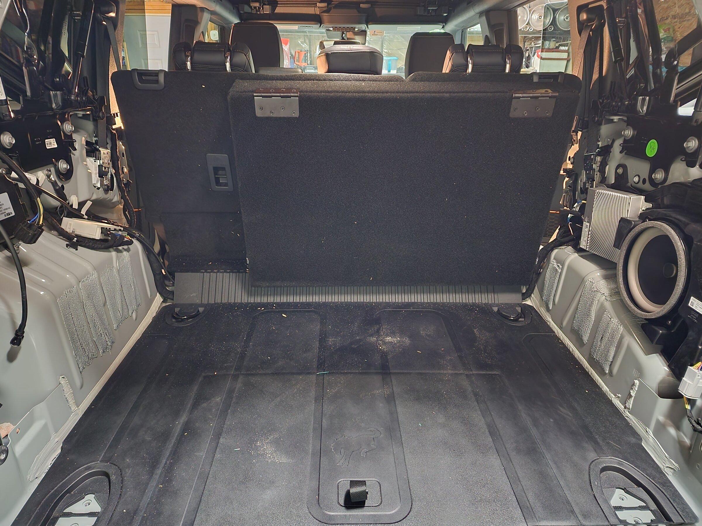 Ford Bronco B&O audio upgrade with DIY soundbar 20220403_101003