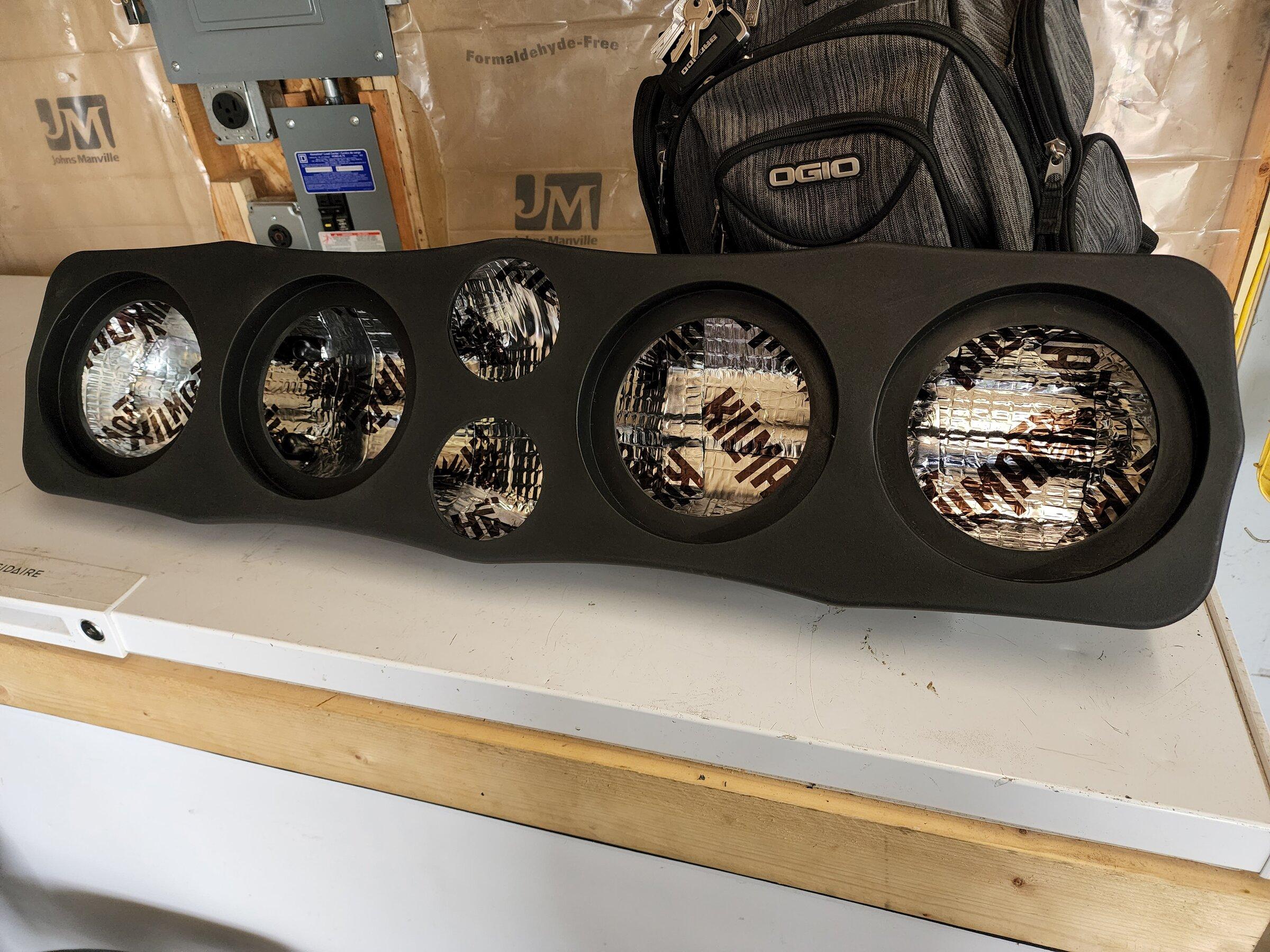 Ford Bronco B&O audio upgrade with DIY soundbar 20220425_145935