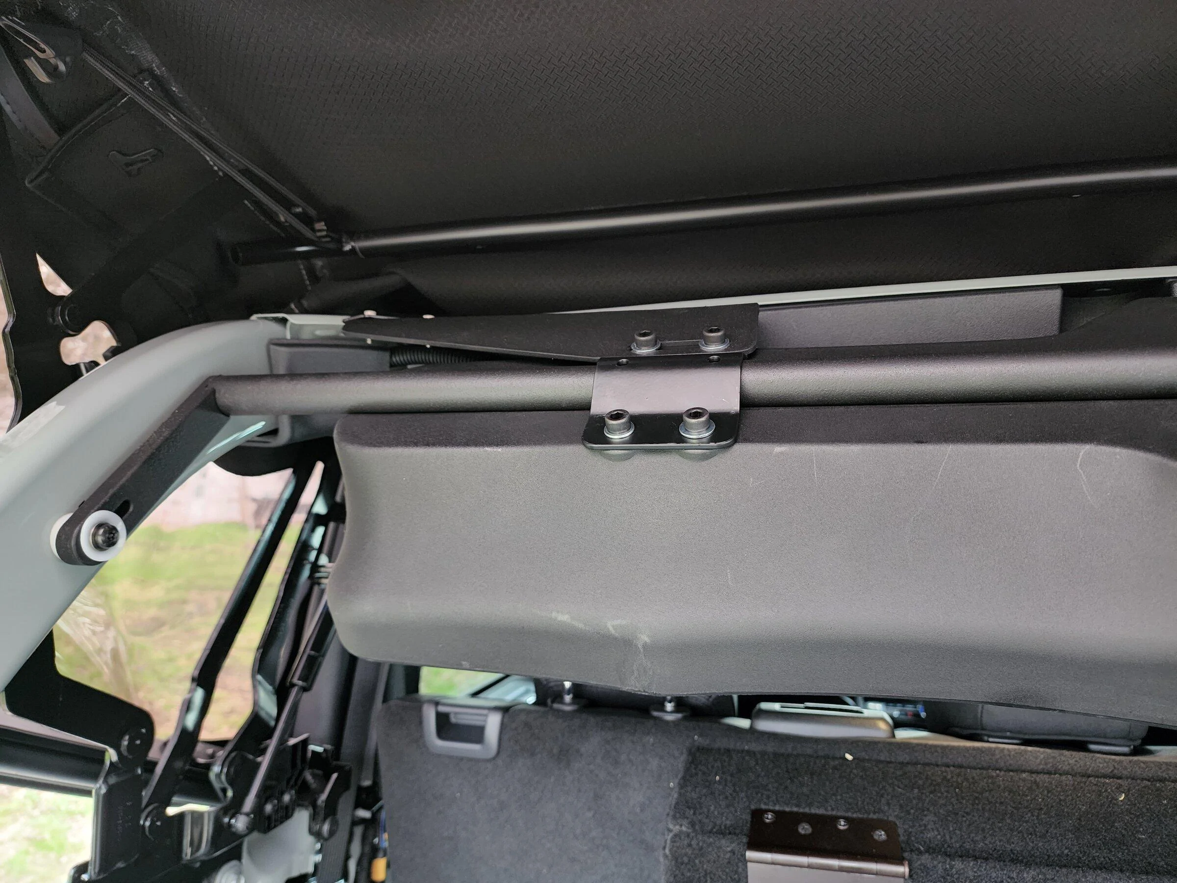 Ford Bronco B&O audio upgrade with DIY soundbar 20220430_155155