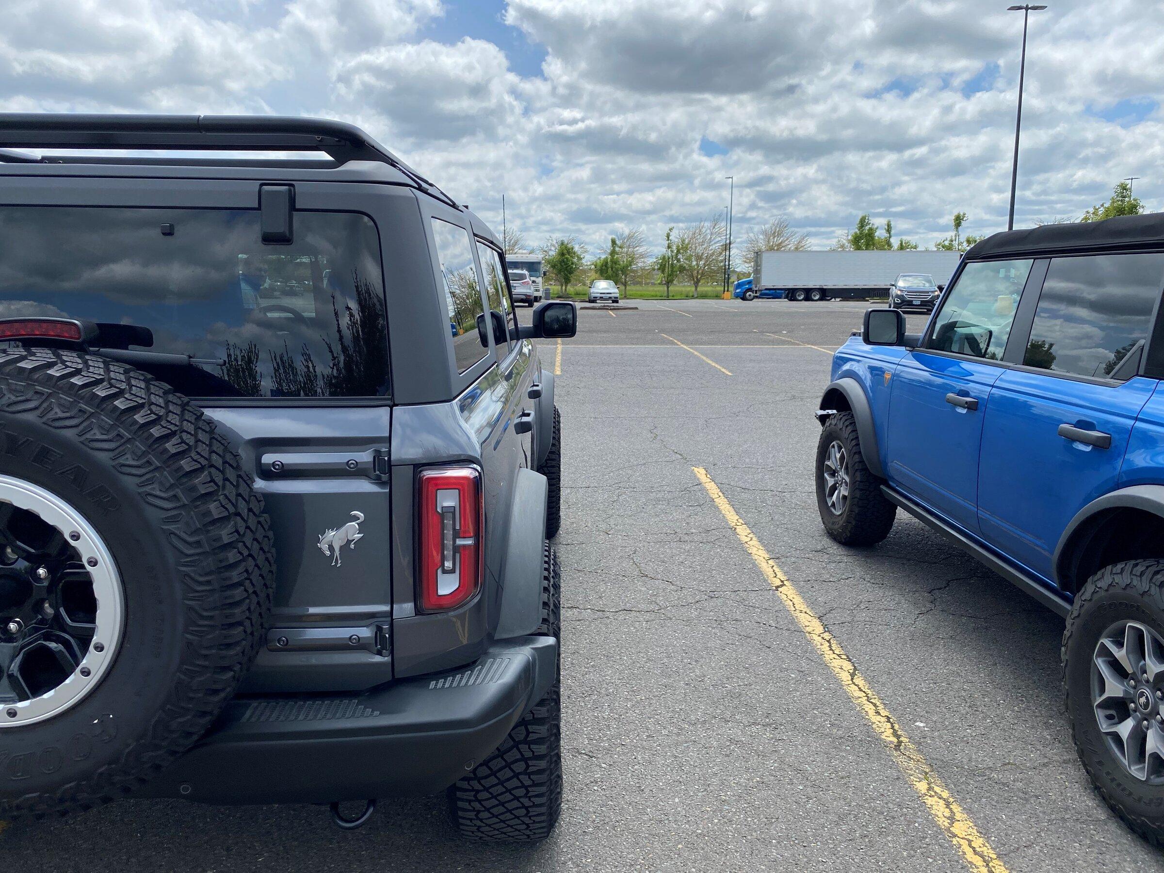Ford Bronco Photo: Standard Flares Installed on a Sasquatch 1111
