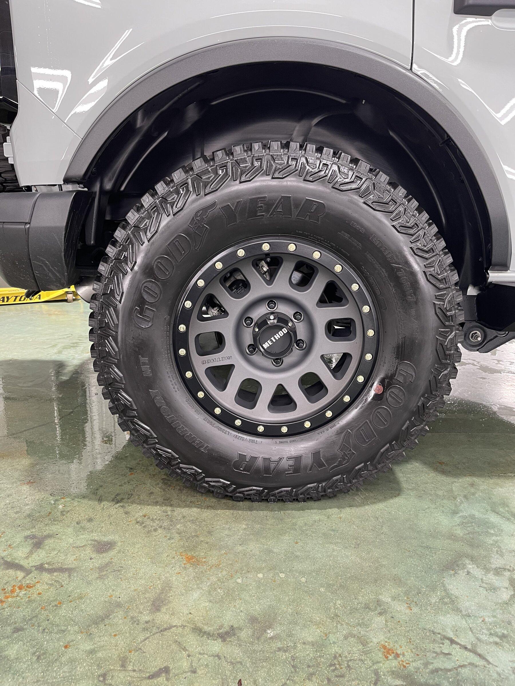 Ford Bronco Method Titanium Wheels 67CAA239-564C-4B1F-88EC-5F196D9858ED