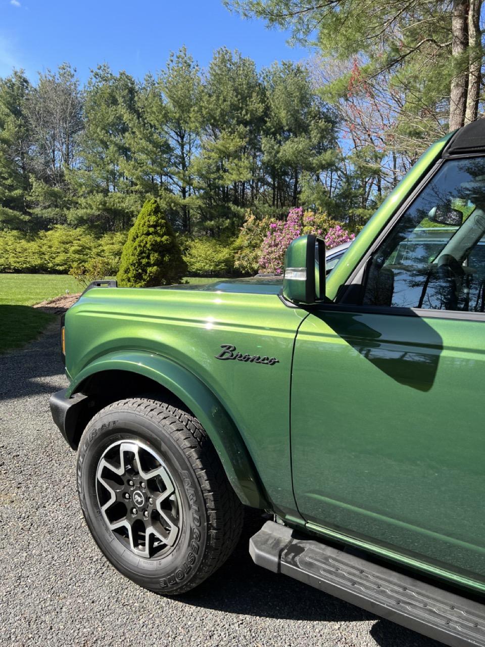 Ford Bronco What did you do TO / WITH your Bronco today? 👨🏻‍🔧🧰🚿🛠 IMG_7326 Lar