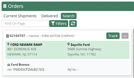 Ford Bronco United Road Logistics - FAQ 1651508962667