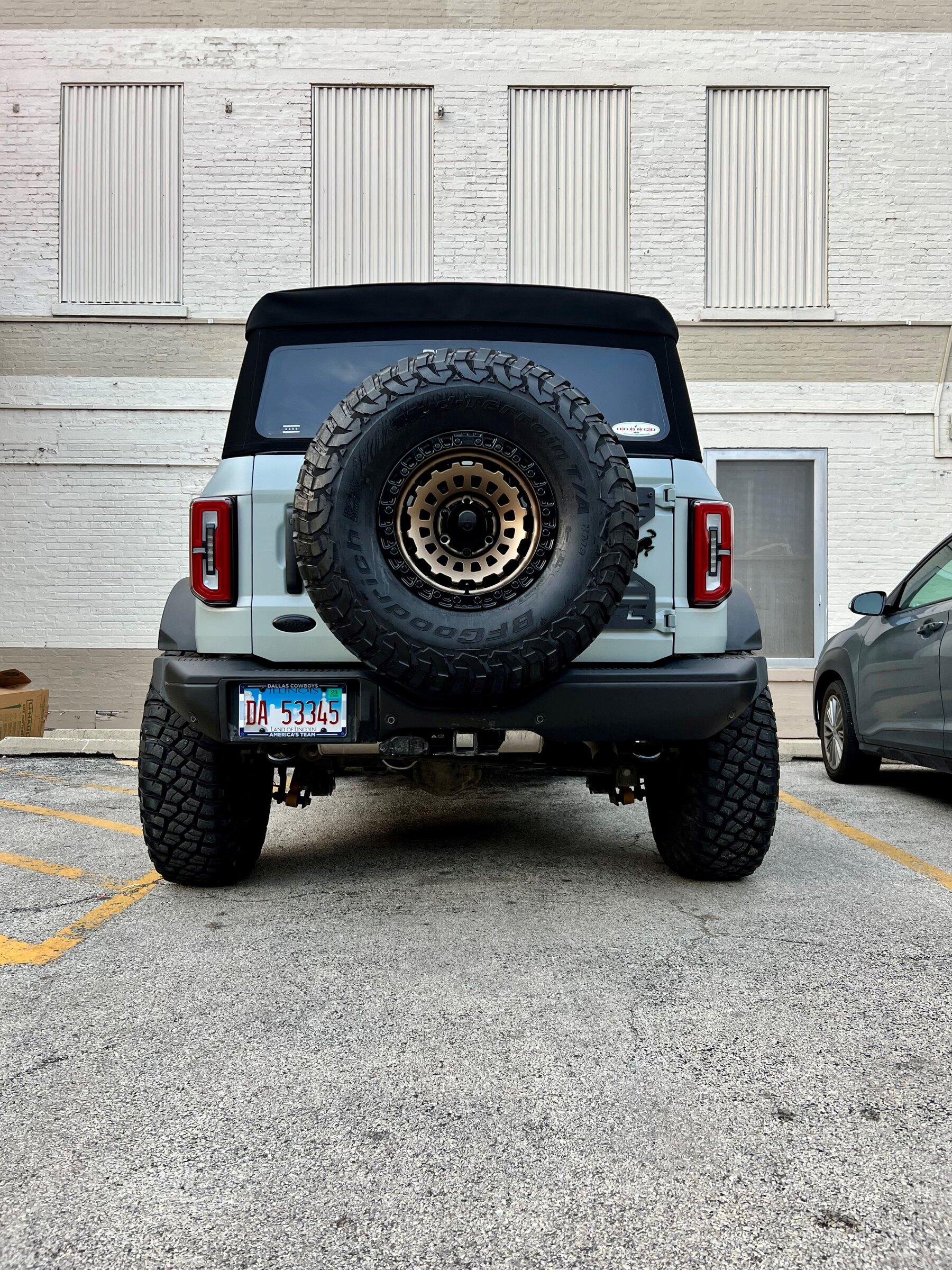 Ford Bronco Show us your installed wheel / tire upgrades here! (Pics) April 2022 4