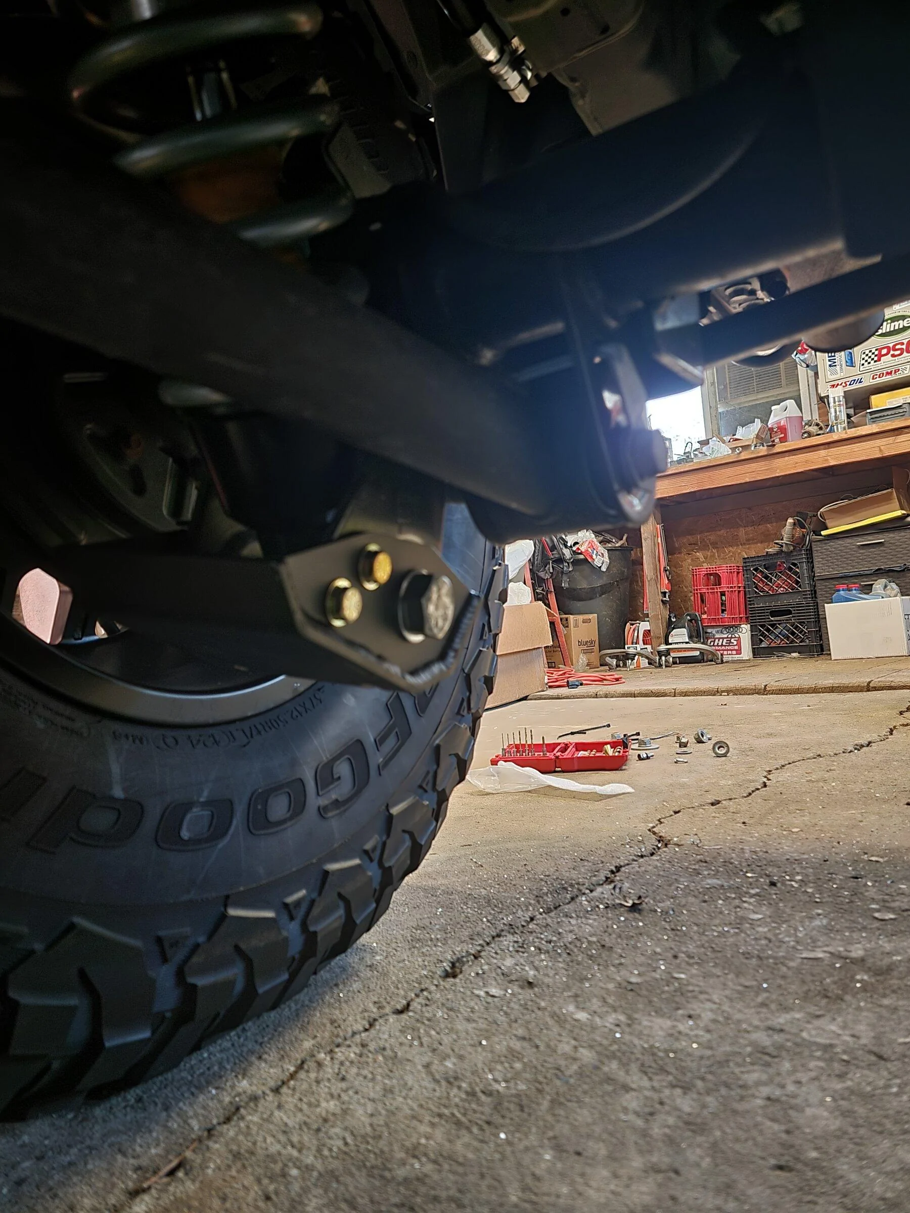 Ford Bronco Rear diff and rear shock skid options? 20220430_190510