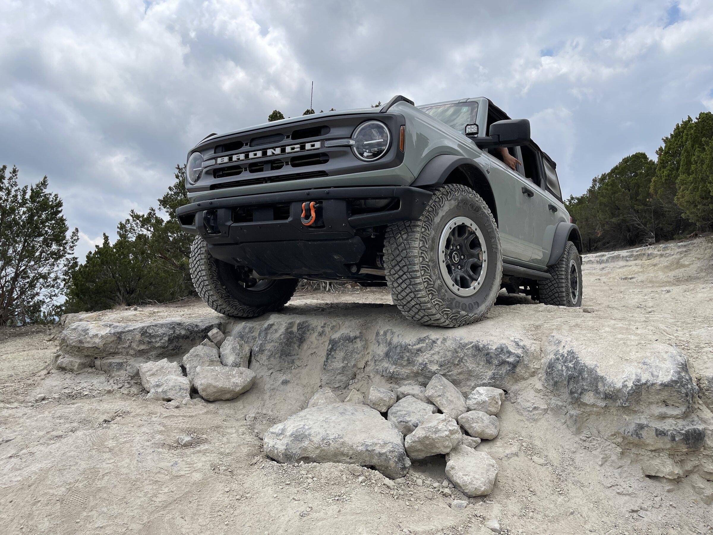 Ford Bronco A couple different Bronco trims testing out 4x4! 40491248-7FA1-40A6-8747-4576EFC4894C
