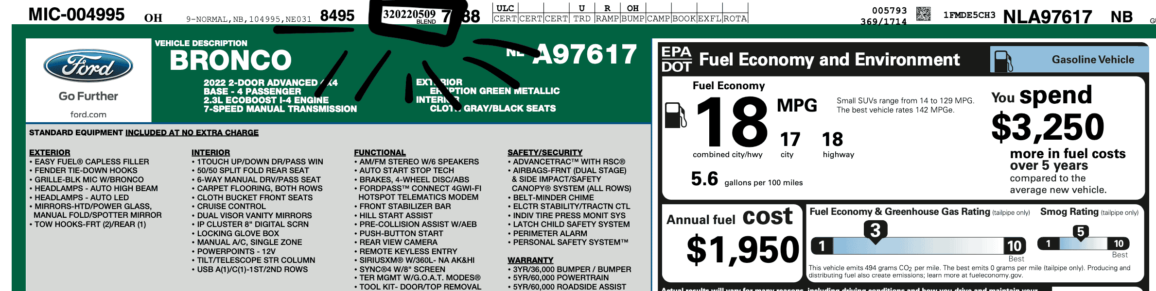 Ford Bronco 5/9 Build Week group. (ManSquatch Week) Screen Shot 2022-05-03 at 10.15.14 PM