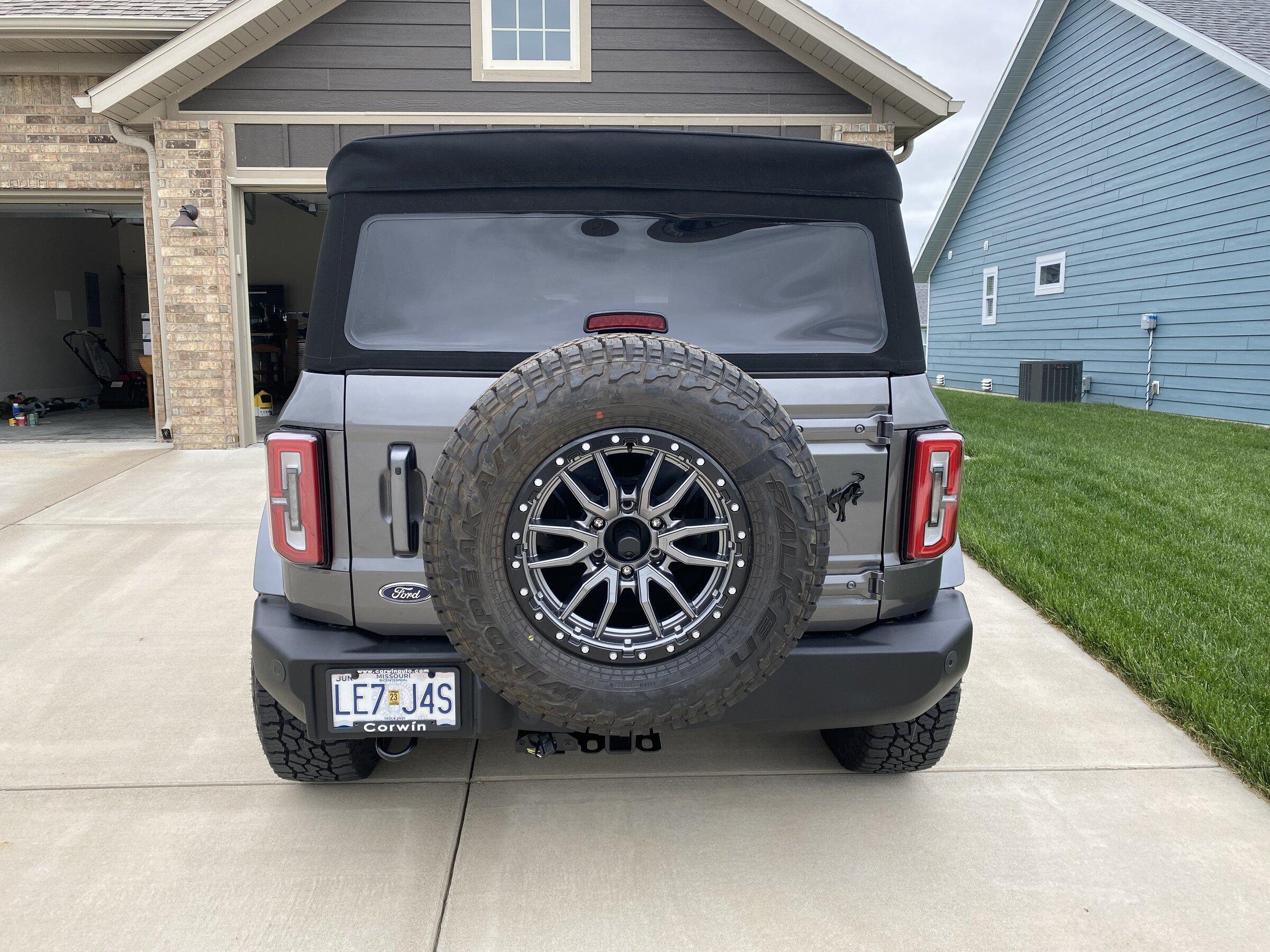 Ford Bronco Show us your installed wheel / tire upgrades here! (Pics) 71CD6563-9301-450D-AC18-BEE5261D37F5