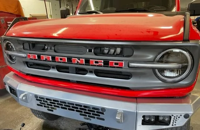 Ford Bronco BRONCO grille letter attachment RRgrill