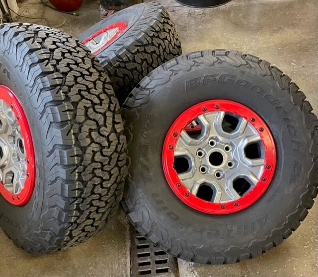 Ford Bronco BRONCO grille letter attachment RRwheels