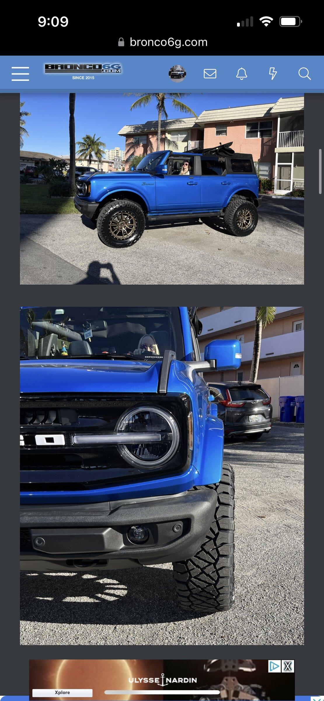 Ford Bronco Show us your installed wheel / tire upgrades here! (Pics) 9D5B3408-6673-4D9C-AD5A-79CF8AD39EBB
