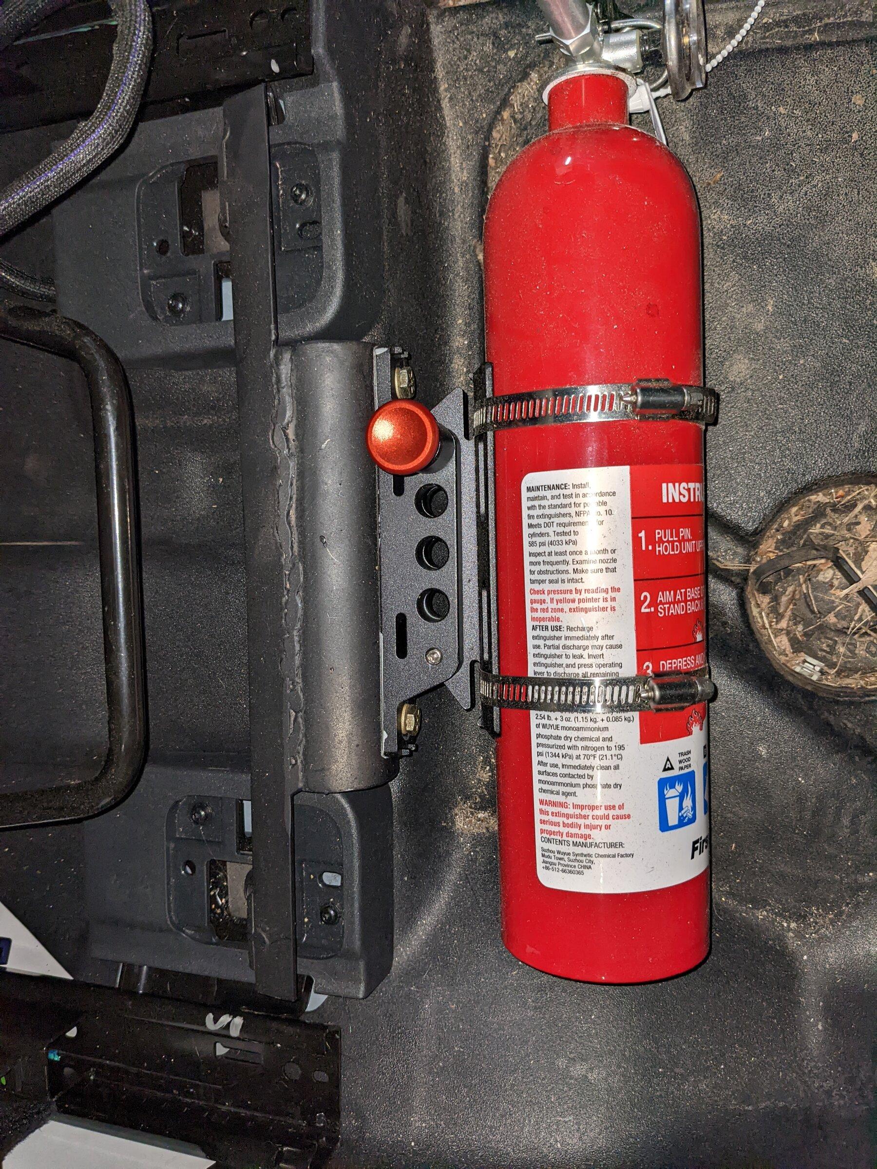 Ford Bronco Fire Extinguisher Mounted Pics - Post Em! PXL_20220504_231819249