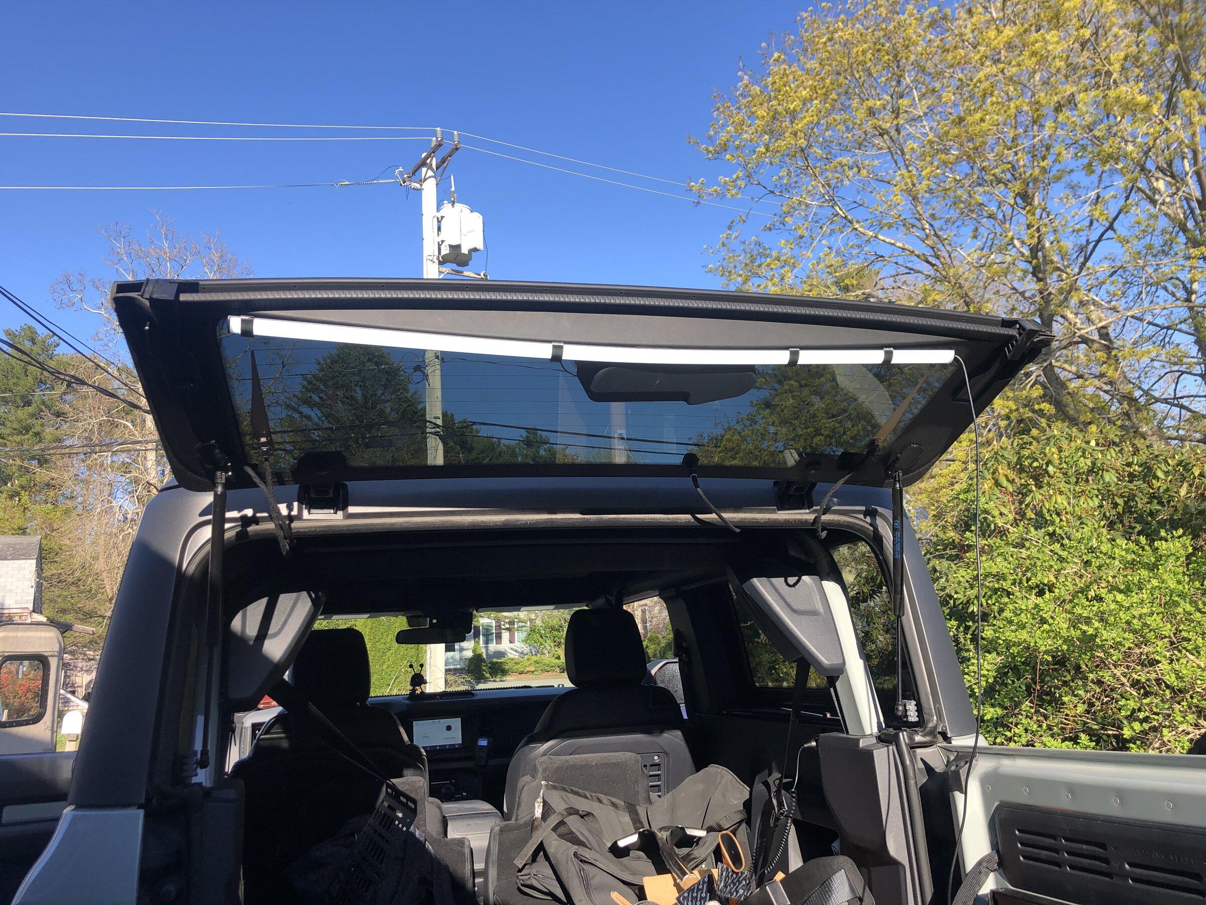 Ford Bronco Additional Cargo Area Lighting DIY - Done ✅ 37BCCE12-CE67-4739-A085-6887D7CFB6EE