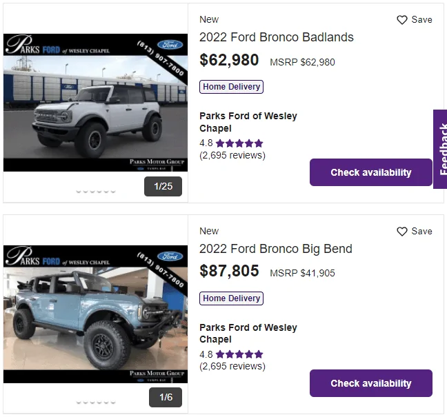Ford Bronco Have you noticed that it has started? wcpf