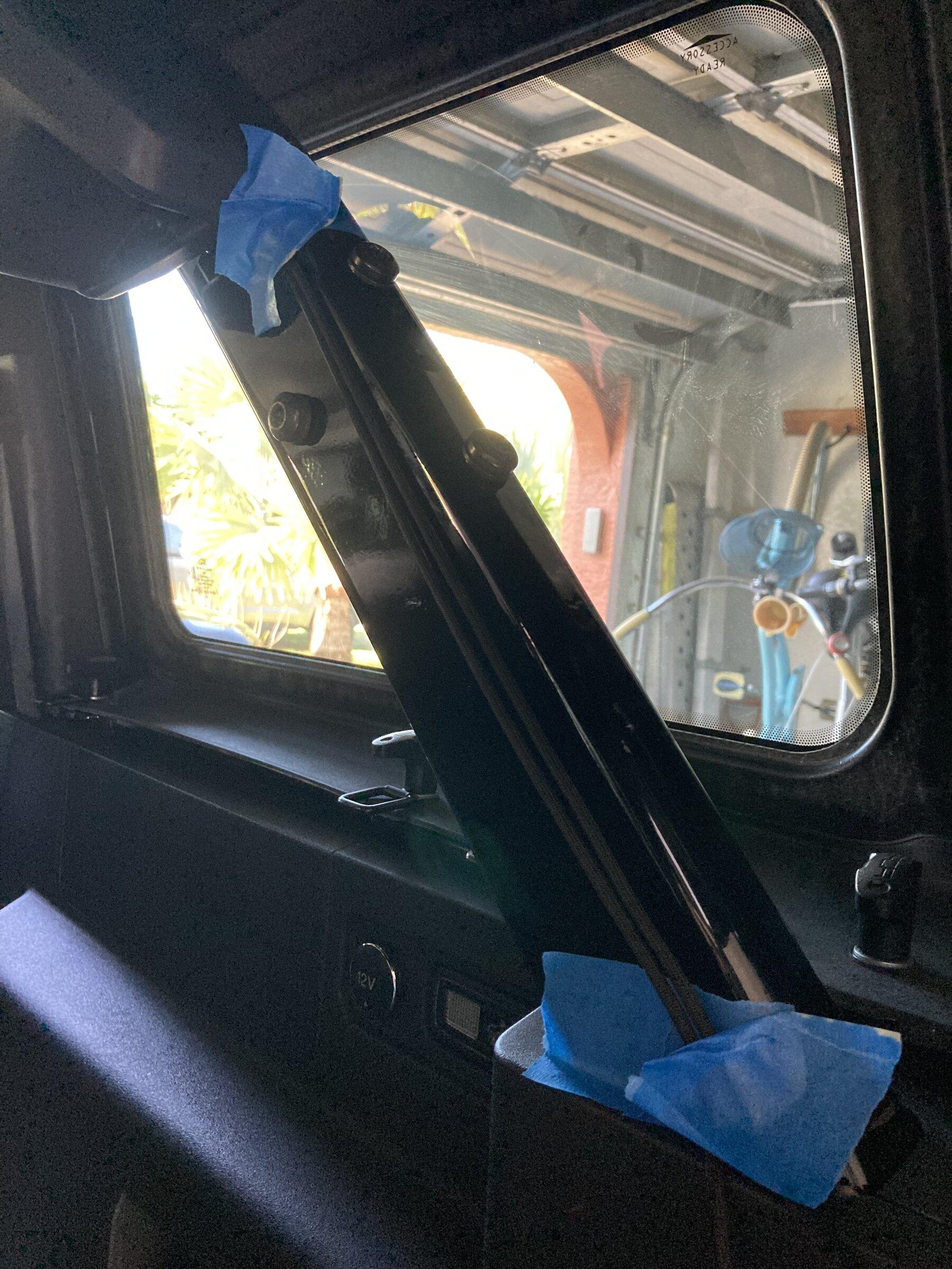 Ford Bronco Paracord Roll Bar Protection Installed AC036F87-5AFA-4404-9CF7-6F0CBF7CAD1E