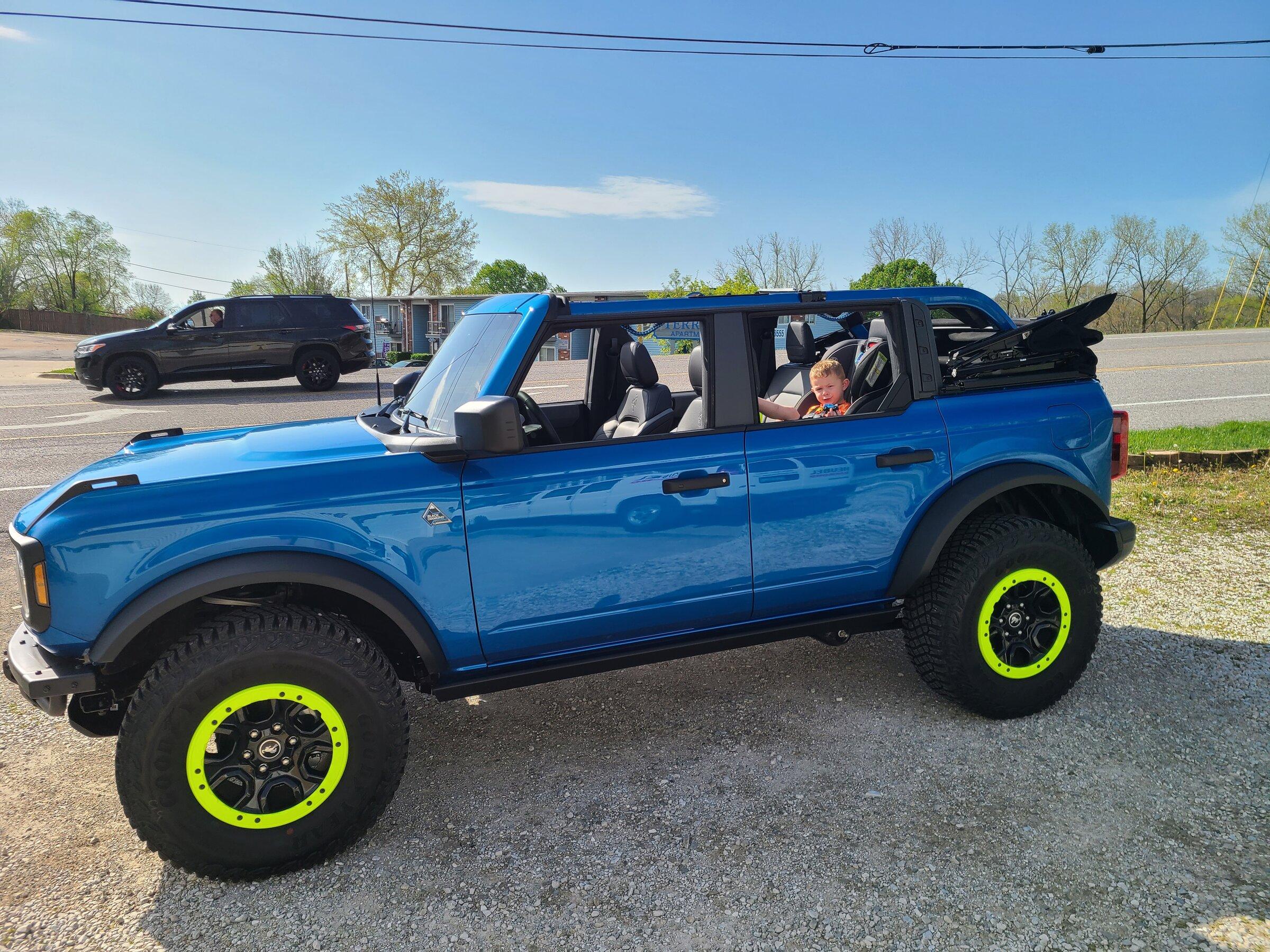 Ford Bronco Had both ponies out last Saturday 20220423_092231