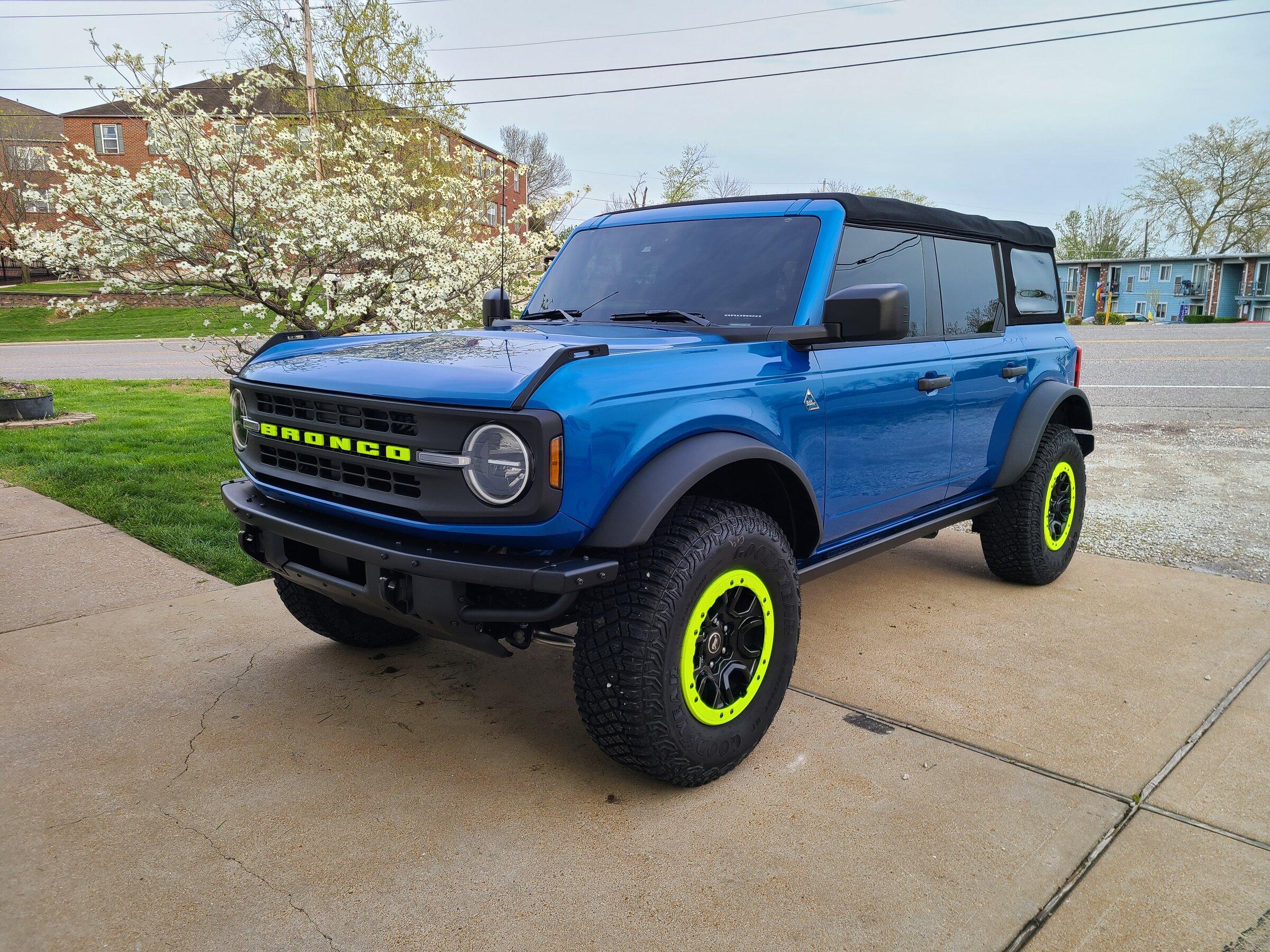 Ford Bronco Had both ponies out last Saturday 20220421_183648