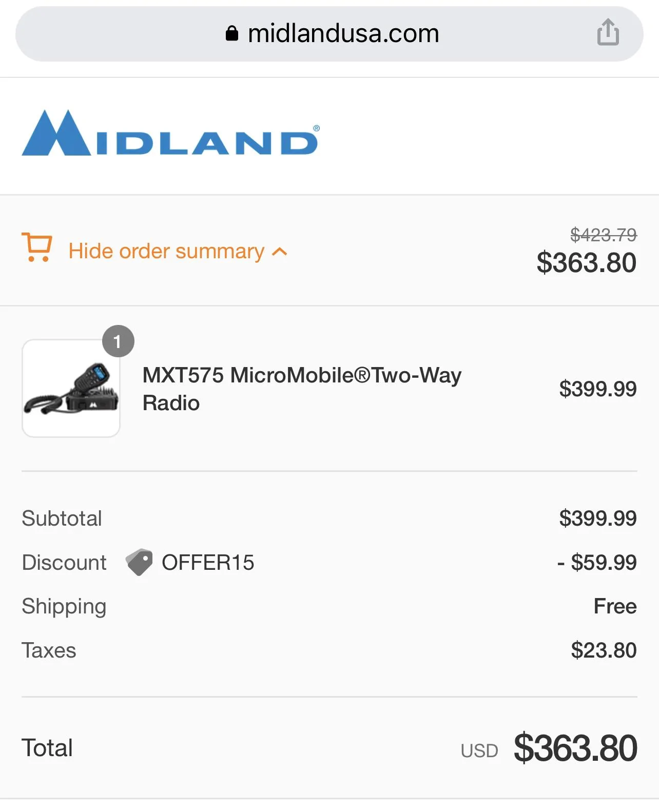 Ford Bronco Midland MXT 50W version released! IMG_2CED6B57011E-1