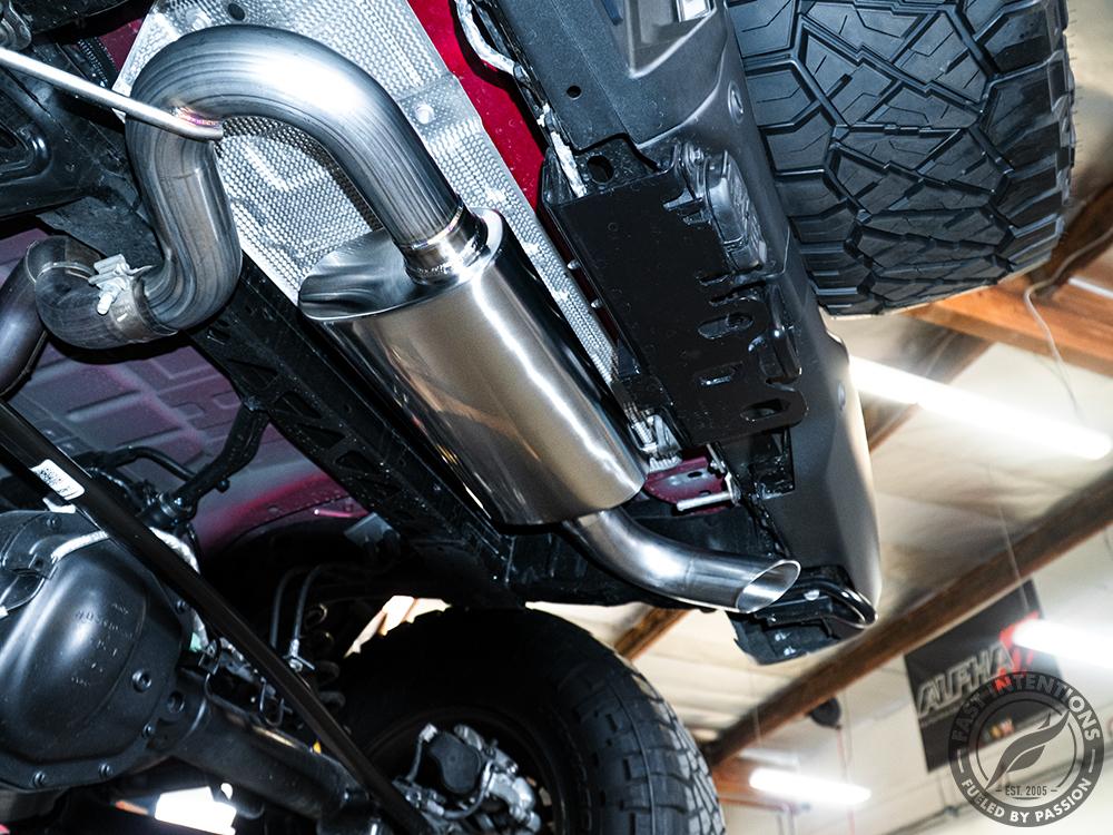 Ford Bronco Fast Intentions 2.7L & 2.3L Axle-Back Exhaust AVAILABLE NOW!!! FI Bronco Axle-Back Slash-cut Install_1