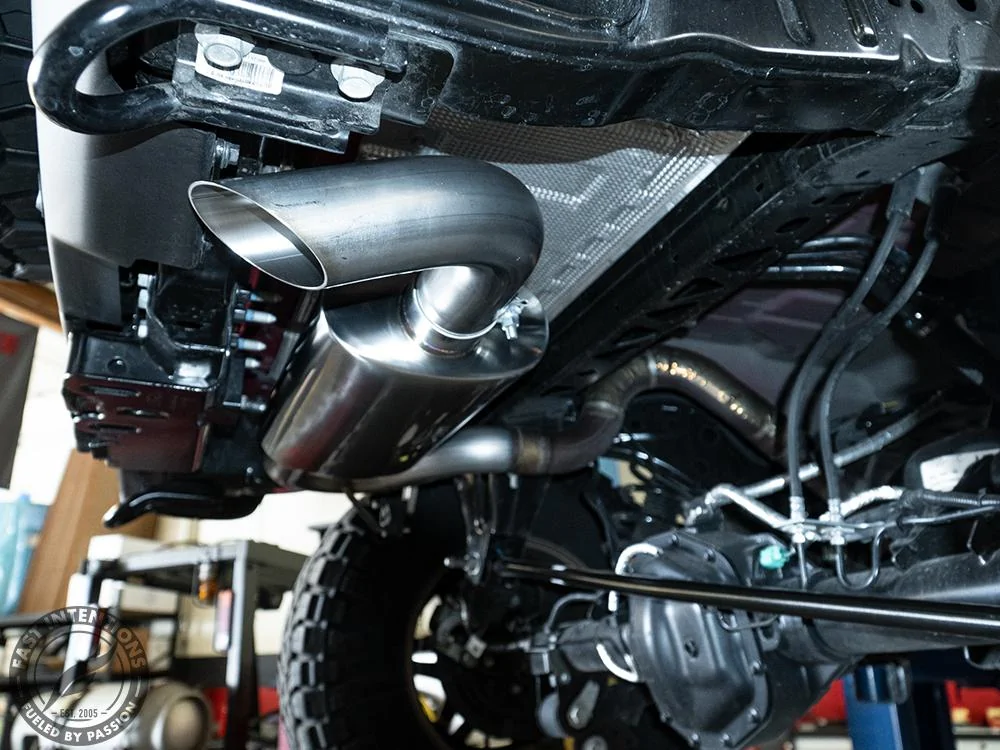 Ford Bronco Fast Intentions 2.7L & 2.3L Axle-Back Exhaust AVAILABLE NOW!!! FI Bronco Axle-Back Slash-cut Install_2