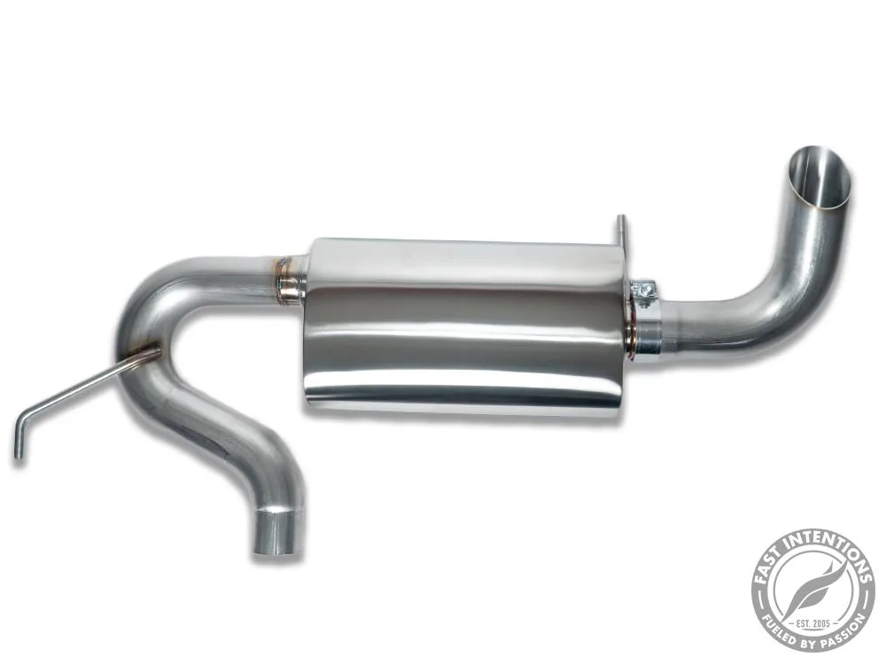 Ford Bronco Fast Intentions 2.7L & 2.3L Axle-Back Exhaust AVAILABLE NOW!!! FI Bronco Axle-Back Slash-cut Detail_1