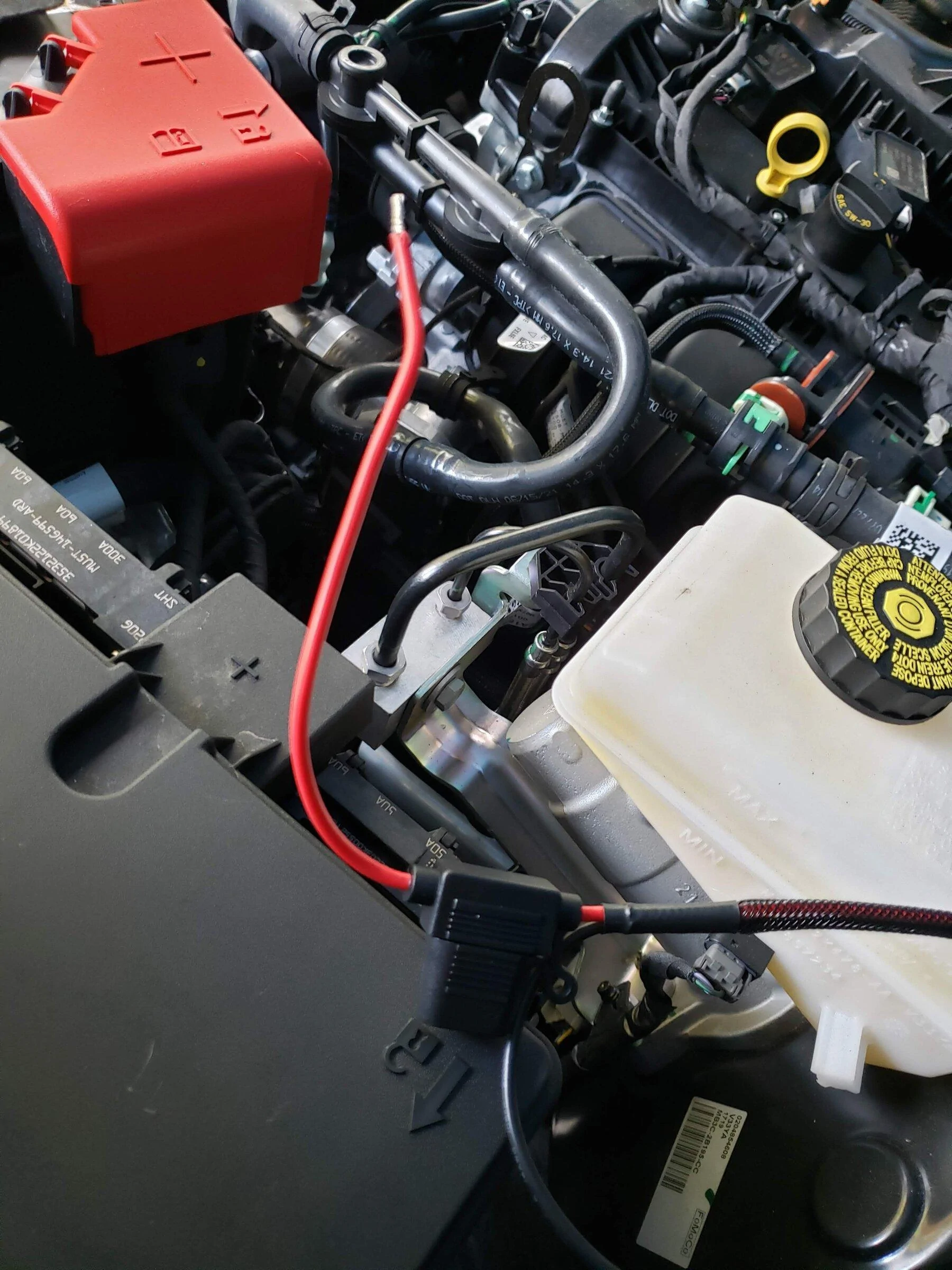 Ford Bronco Diode Dynamics SS3 backlights Install SS3 Main Light Wir