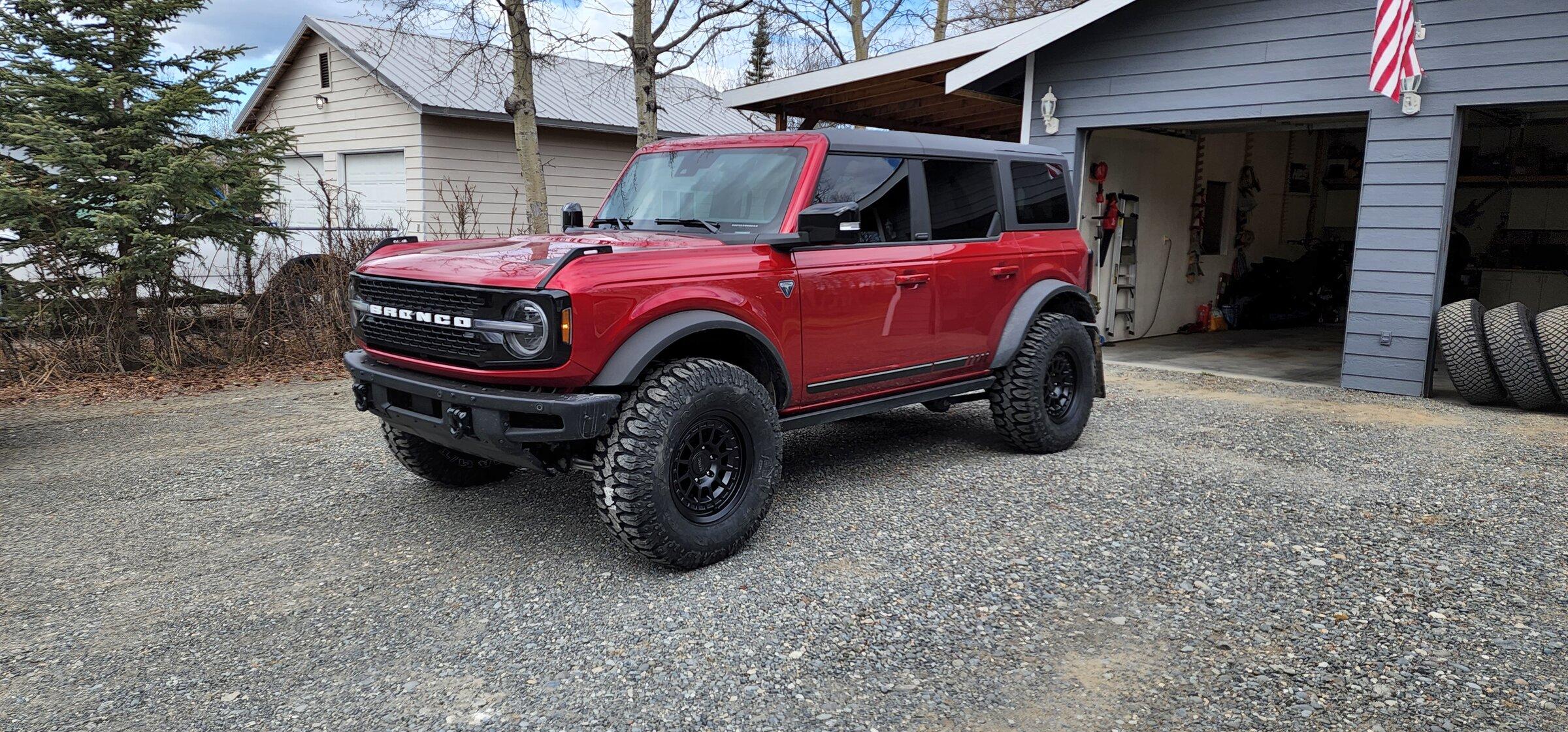 Ford Bronco Show us your installed wheel / tire upgrades here! (Pics) 20220505_122051