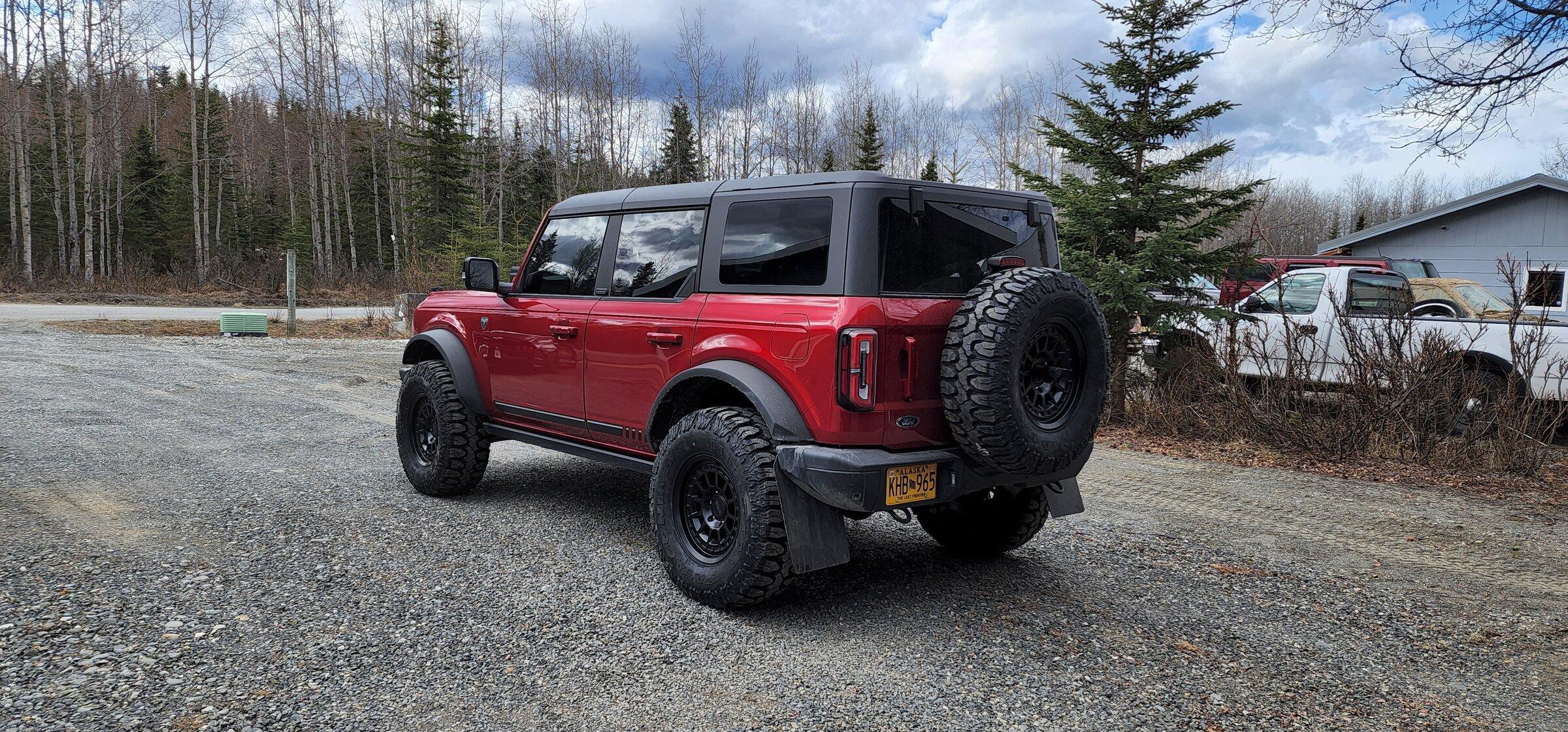 Ford Bronco Show us your installed wheel / tire upgrades here! (Pics) 20220505_122104