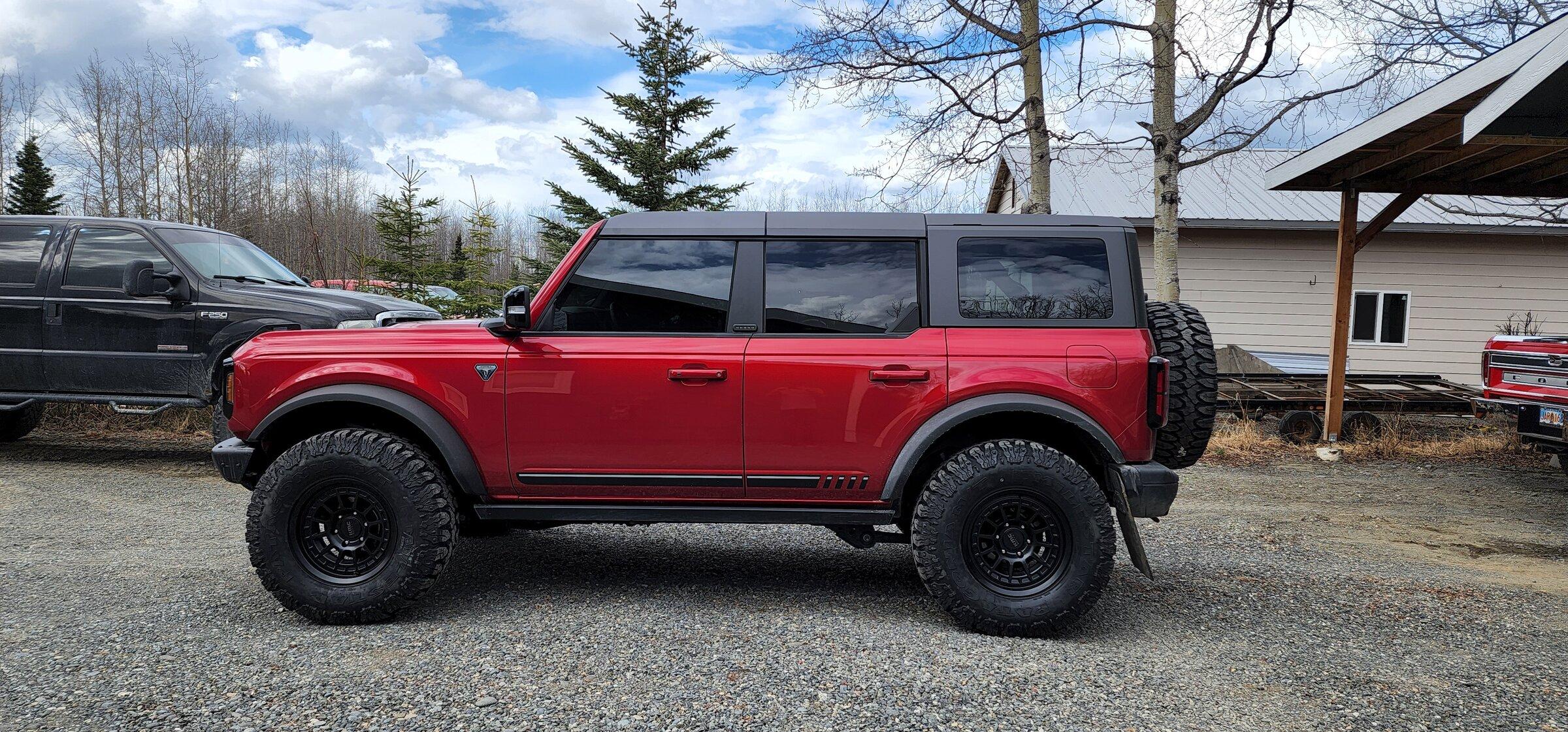 Ford Bronco Show us your installed wheel / tire upgrades here! (Pics) 20220505_122112