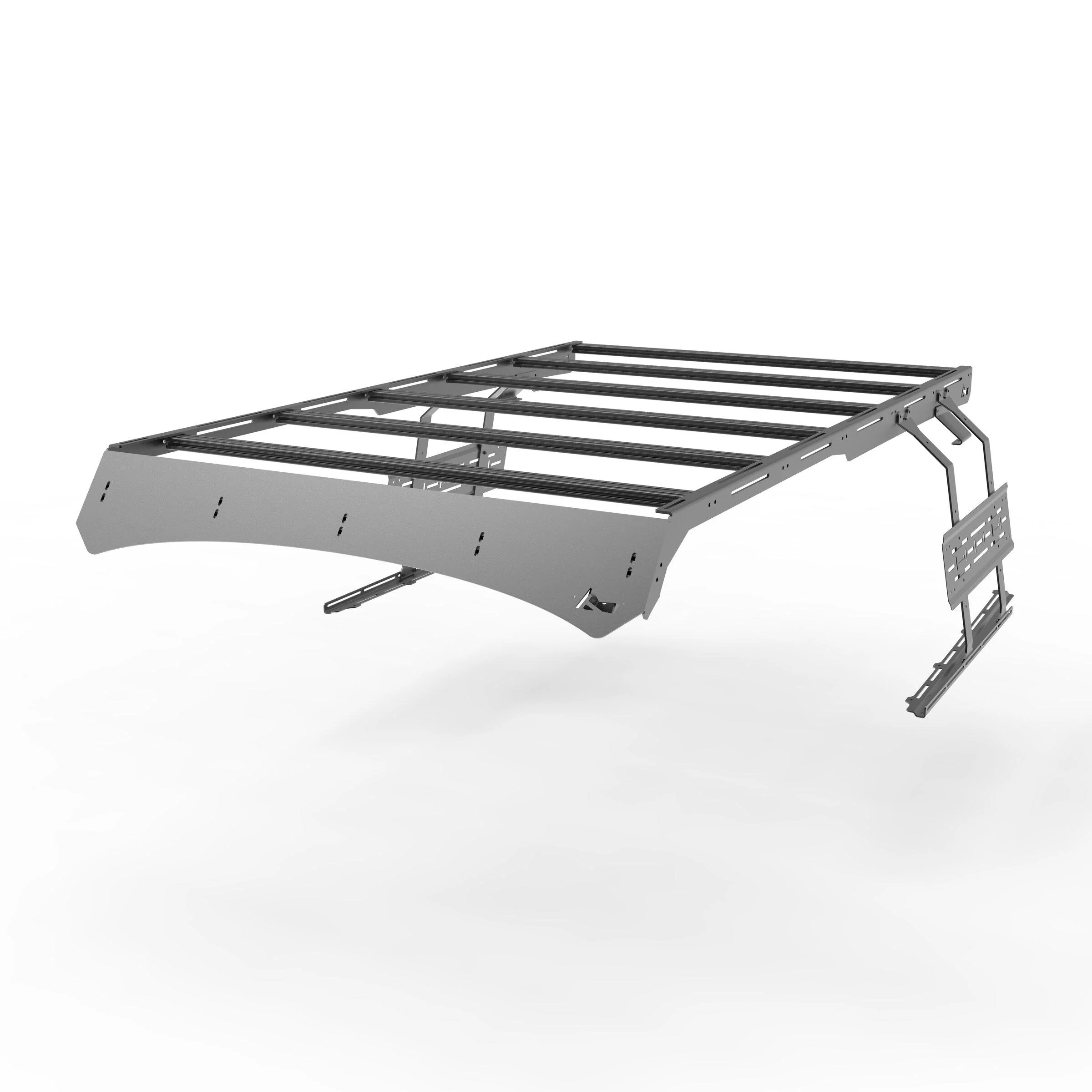Ford Bronco TrailRax Modular Roof Rack Development & Details tr-fb-2d-mrr-fl-pr-40-front-view-1-jpg