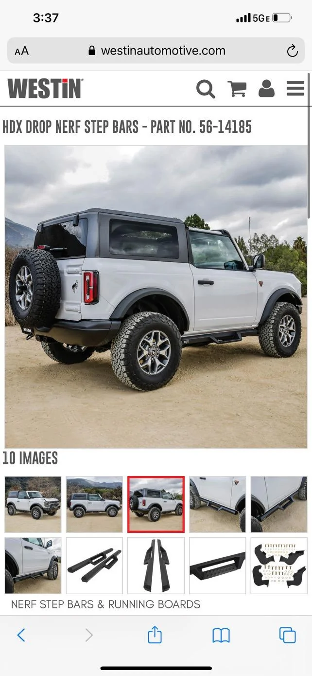 Ford Bronco OEM rock slider steps available when? IMG_0867