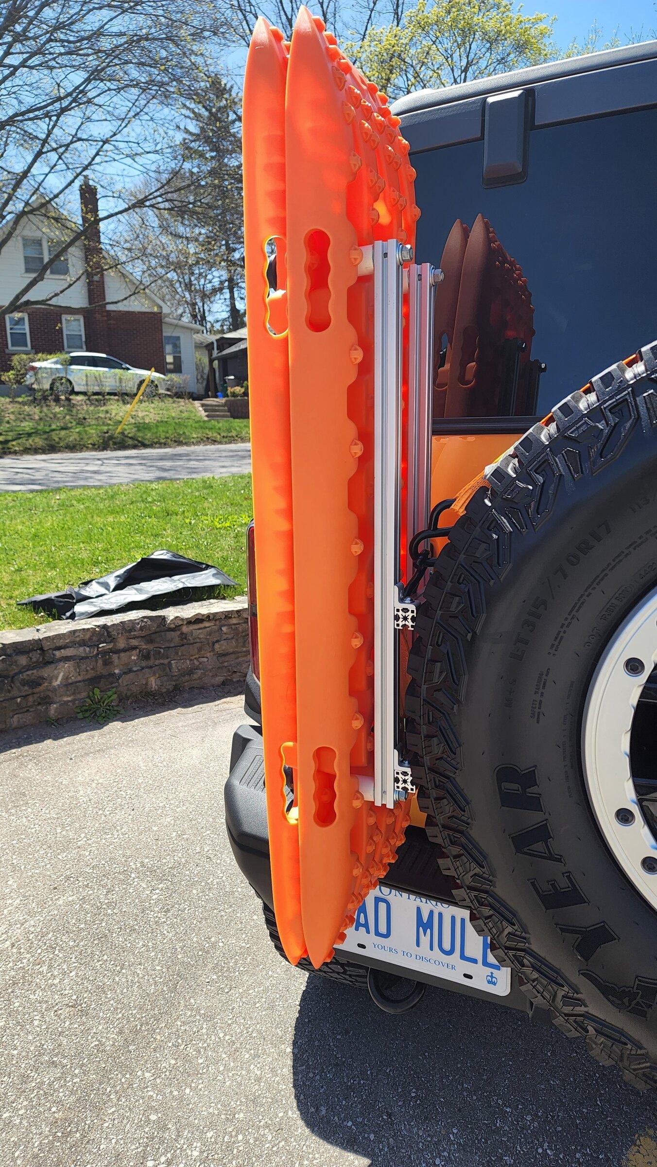 Ford Bronco Put together a traction board mount... 20220507_133619
