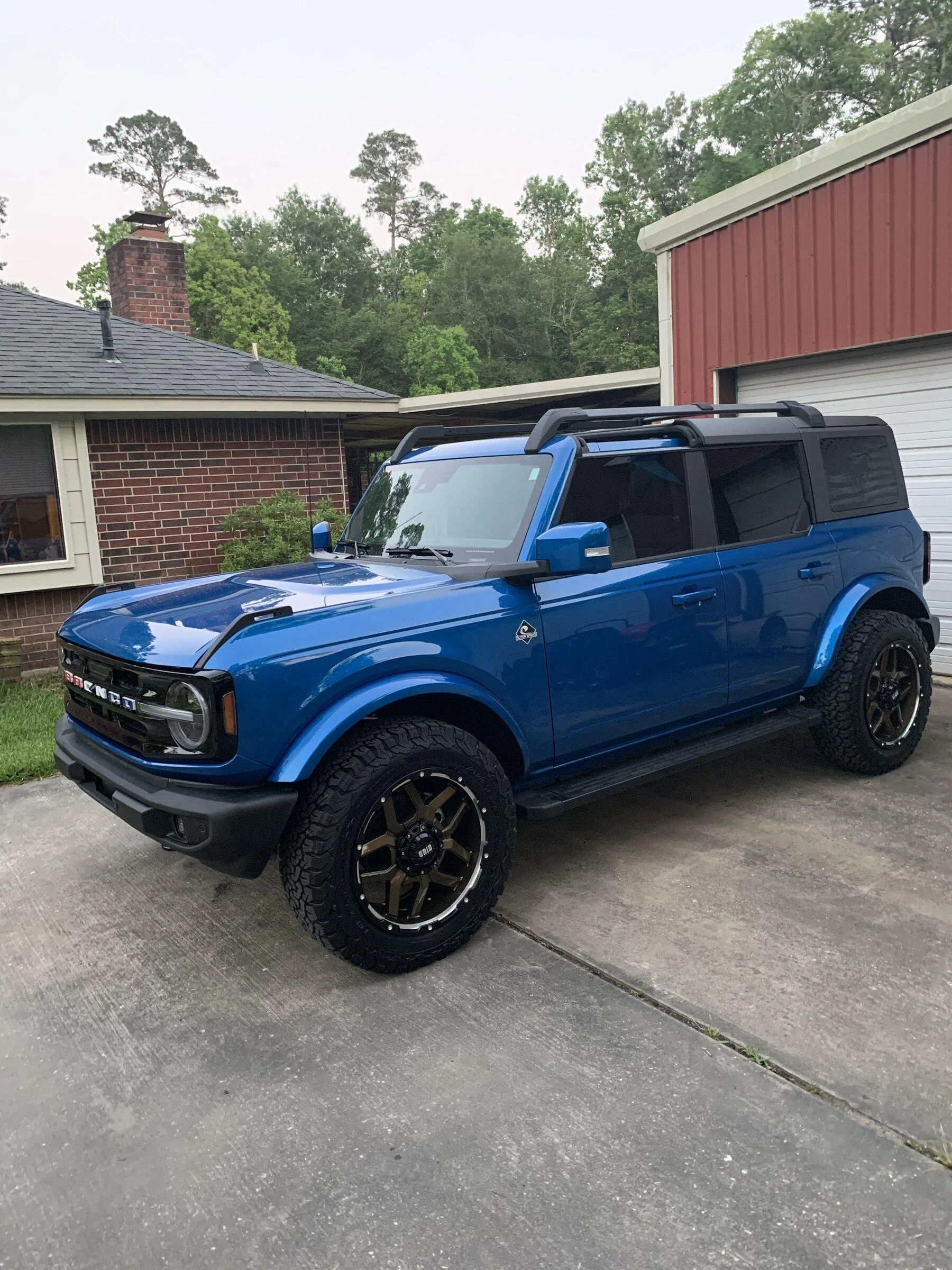 Ford Bronco Show us your installed wheel / tire upgrades here! (Pics) 04DA6823-7F2A-4BC5-B5CC-A841888DEE1F