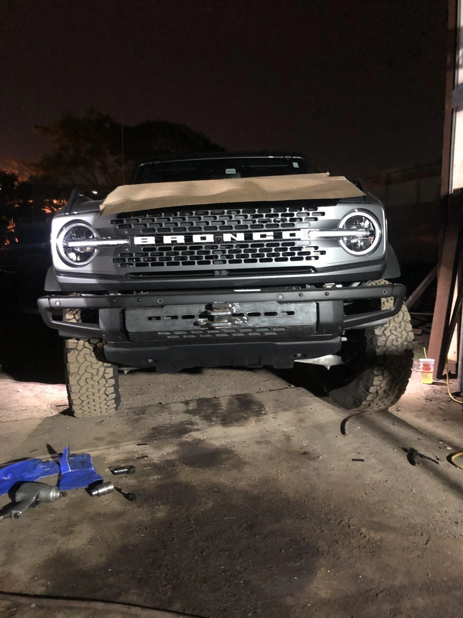 Ford Bronco My custom fabricated "Hutch Mount." Drop-on two bolt weekend winch mount. EC5D7BD9-6A4A-428D-BF02-60E65A820AAE