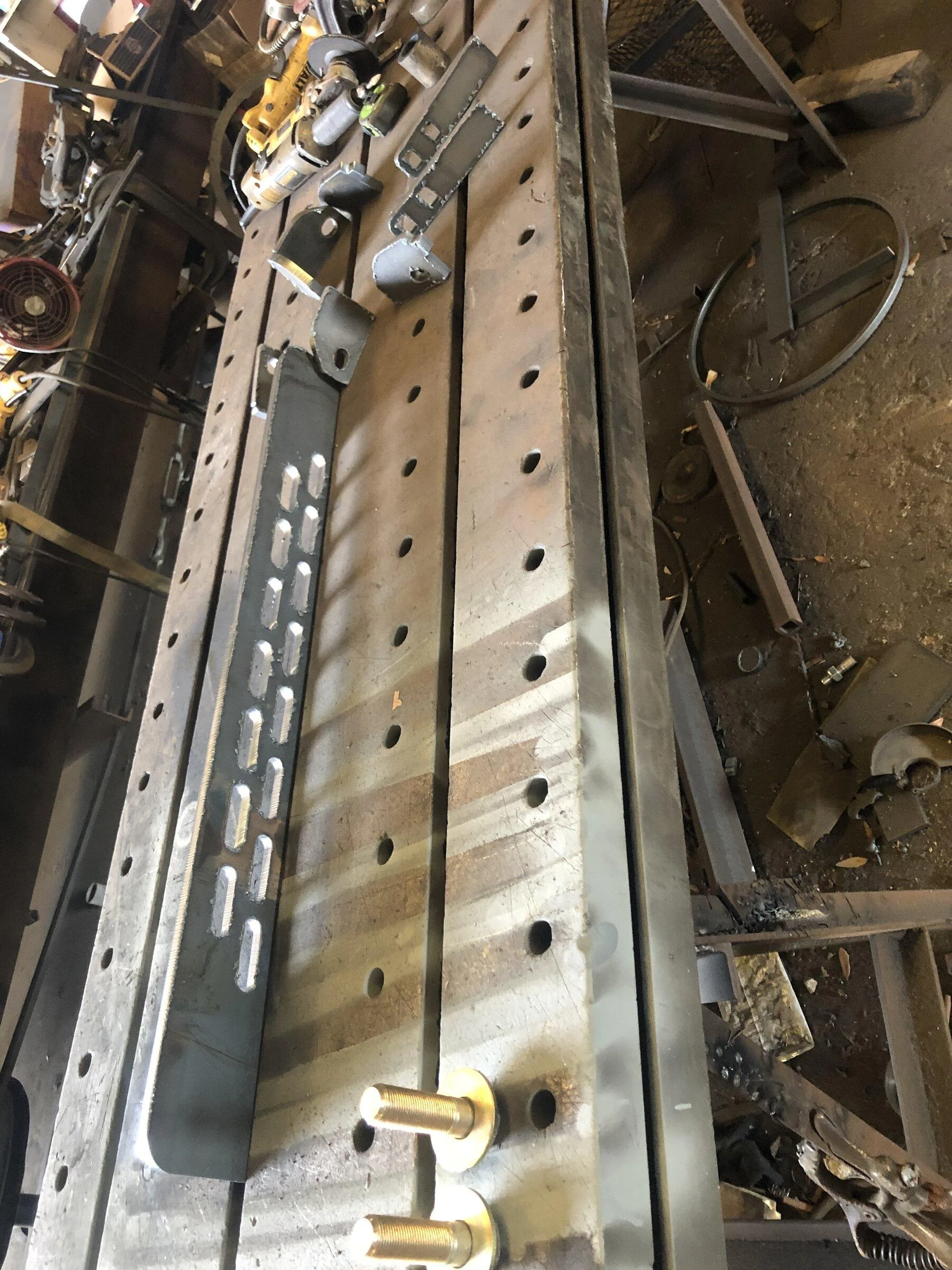 Ford Bronco My custom fabricated "Hutch Mount." Drop-on two bolt weekend winch mount. B7AC965A-807E-4B6E-BB43-CF72E3BD93E7