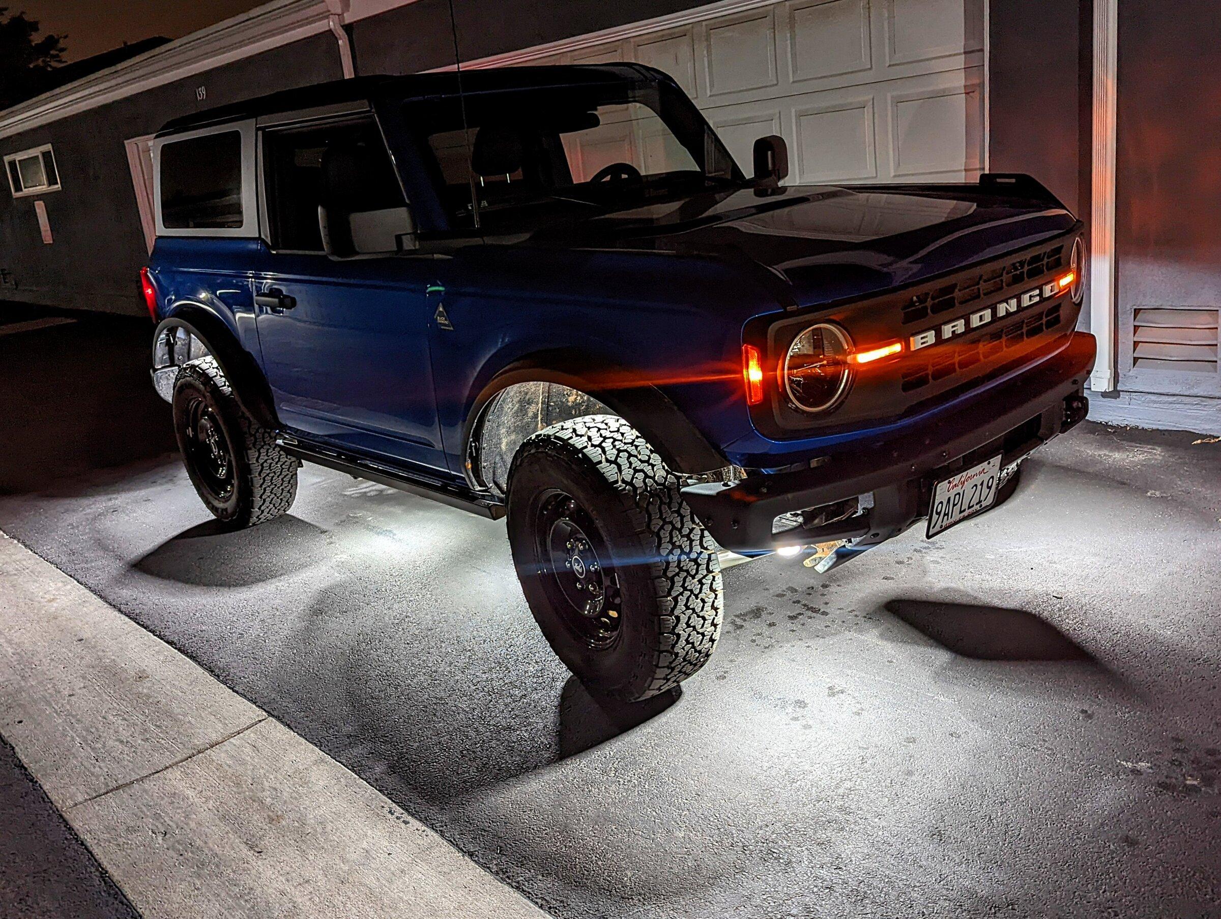 Ford Bronco Looking for Rock light install ideas/instructions PXL_20220504_050900205.NIGHT~2