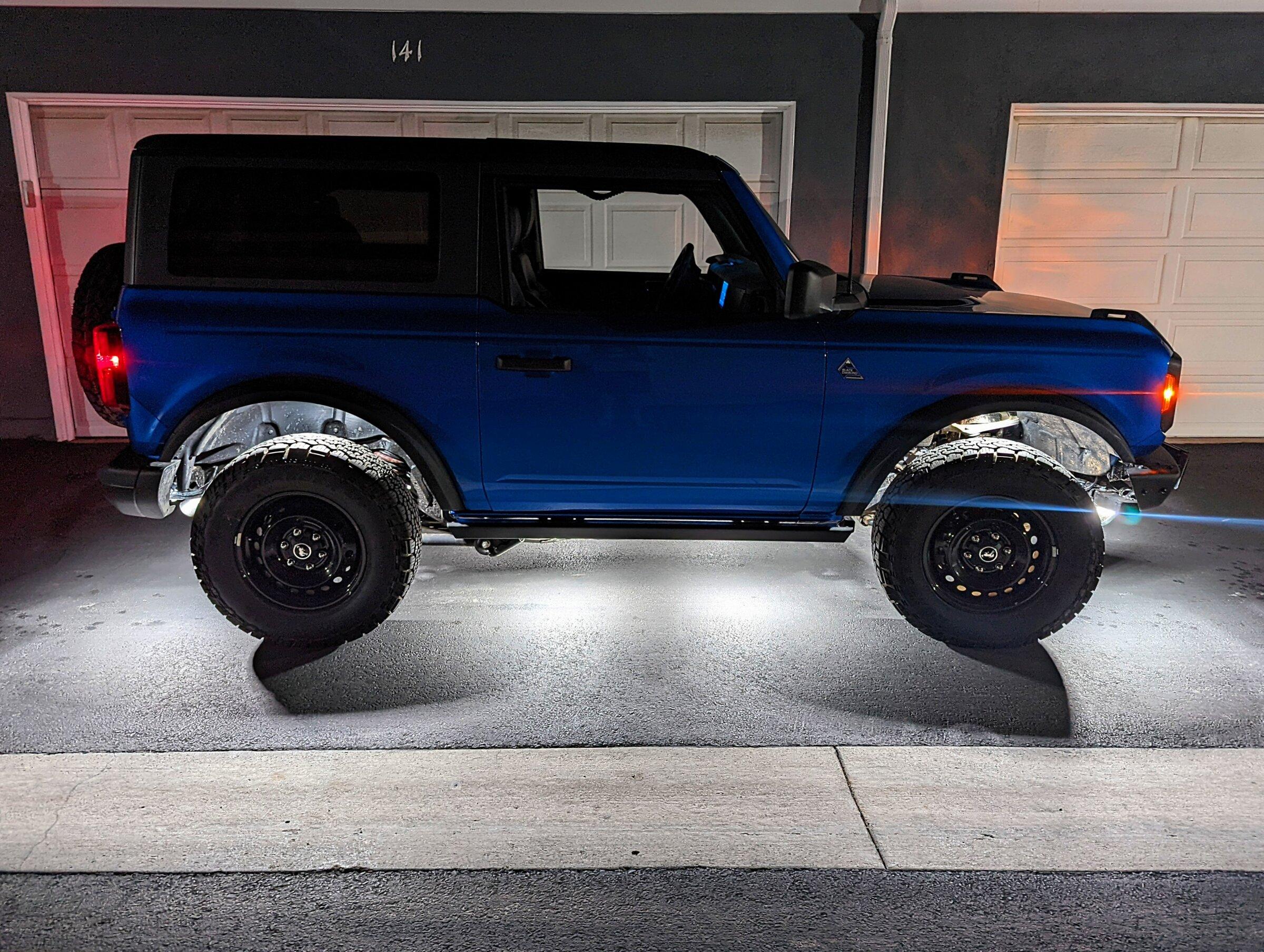 Ford Bronco Looking for Rock light install ideas/instructions PXL_20220504_050844727.NIGHT~2