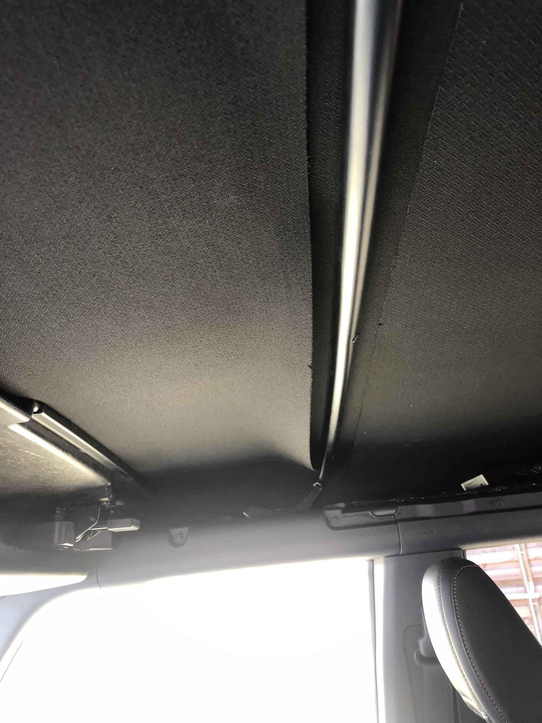 Ford Bronco Soft top interior seal coming unglued. 4739DF96-63CF-4C61-98BC-F27DF5A67839