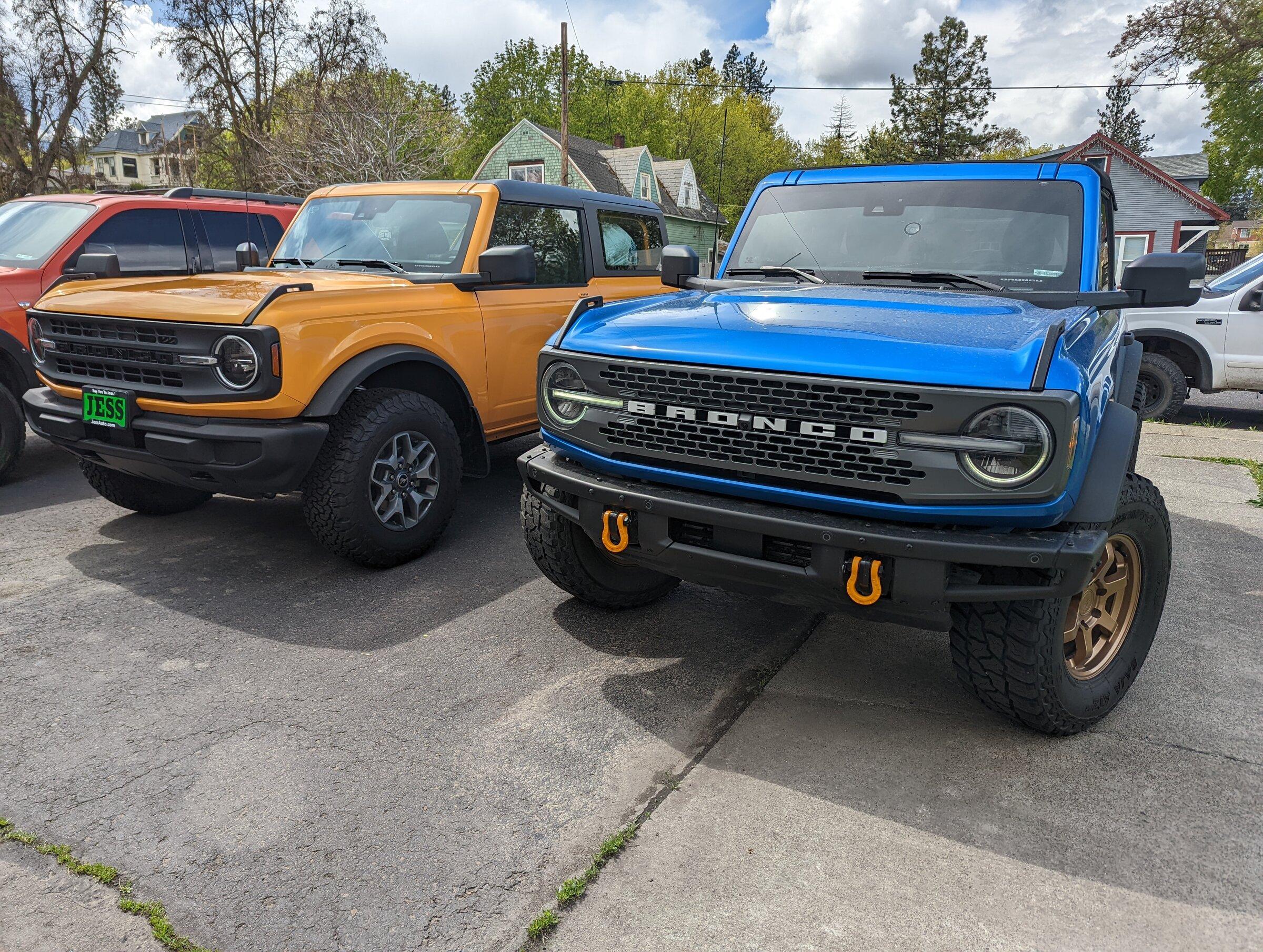 Ford Bronco What did you do TO / WITH your Bronco today? 👨🏻‍🔧🧰🚿🛠 PXL_20220508_202101015