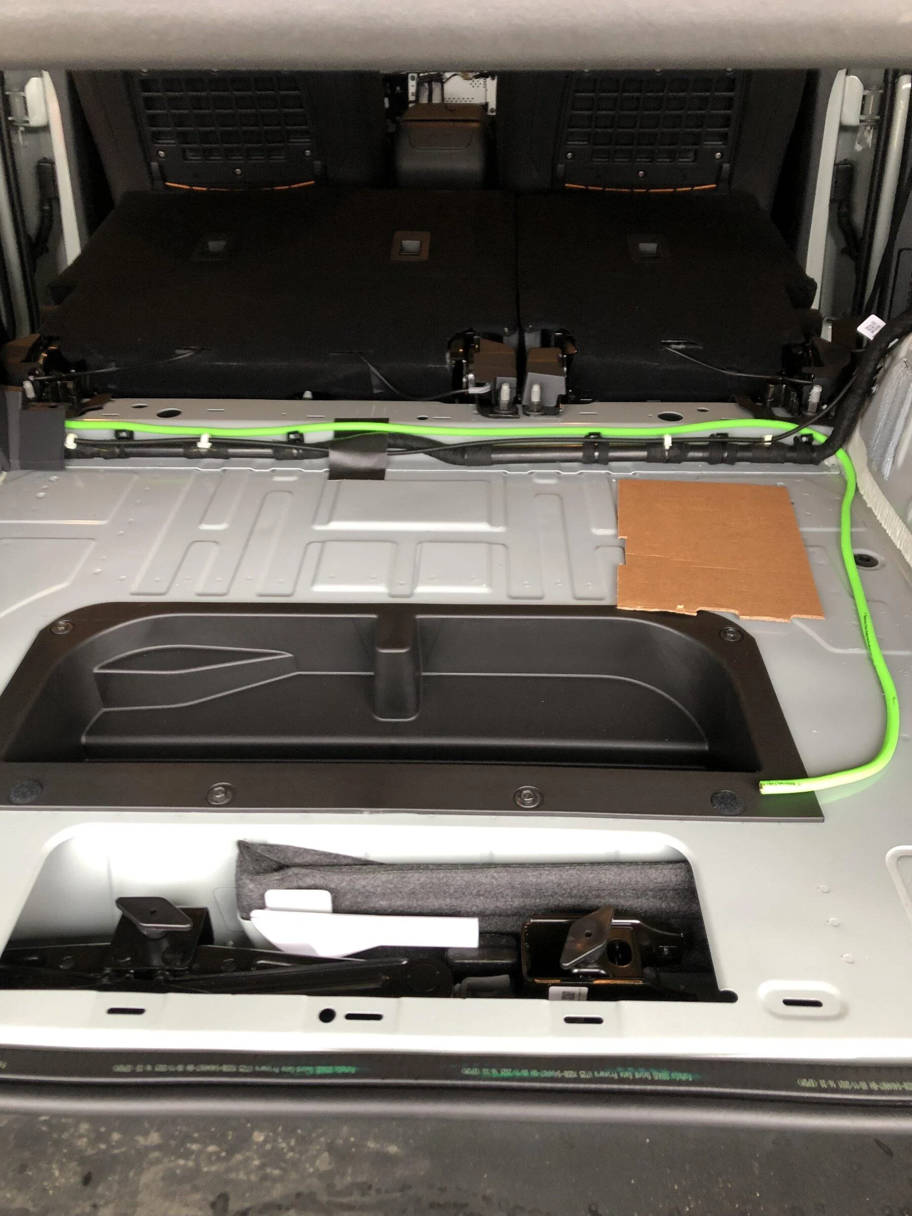 Ford Bronco Complete Stereo Install - Amp, DSP, Speakers and Sub.  Lots of Pictures. trunk power wir
