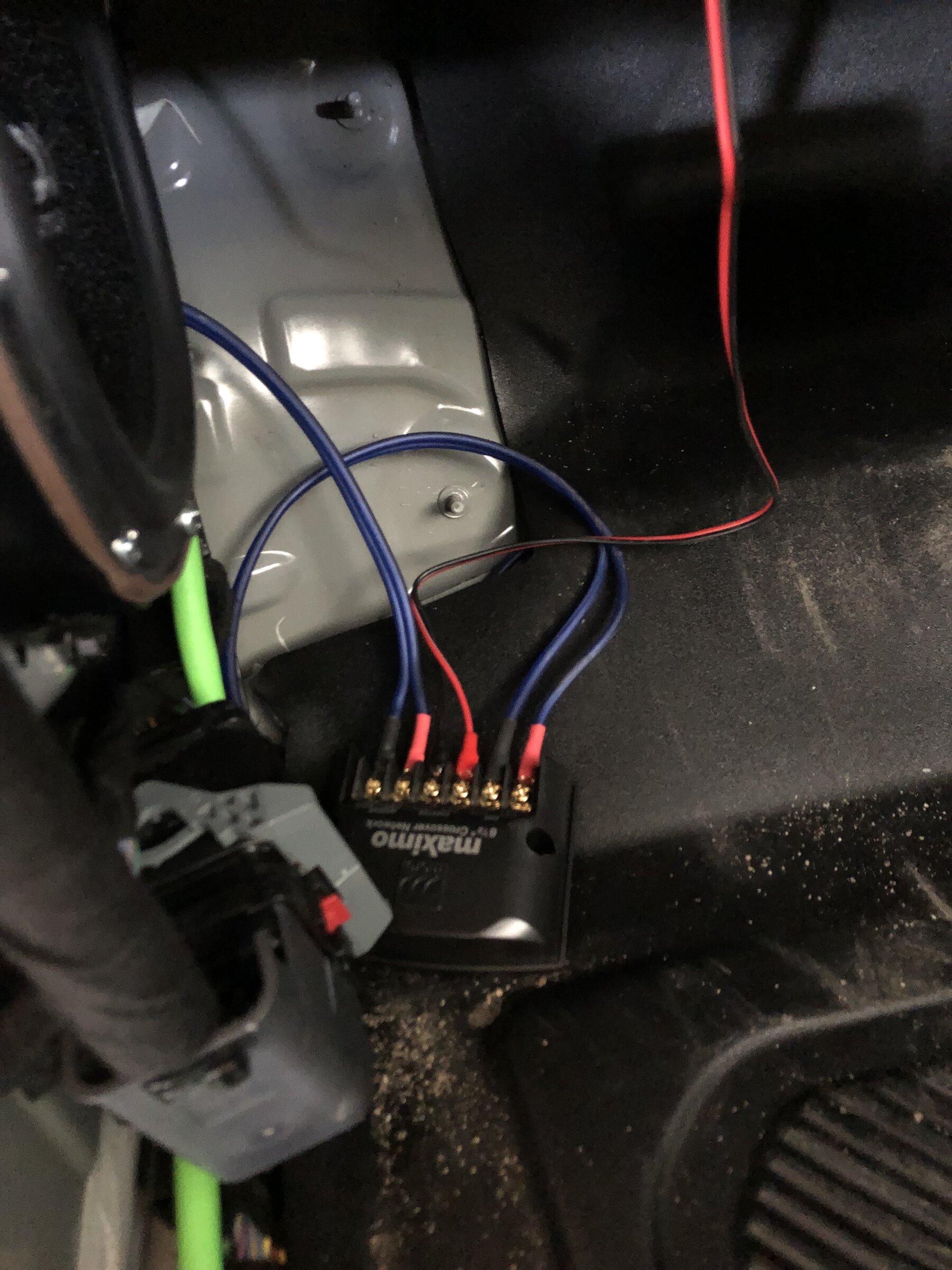 Ford Bronco Complete Stereo Install - Amp, DSP, Speakers and Sub.  Lots of Pictures. crossover