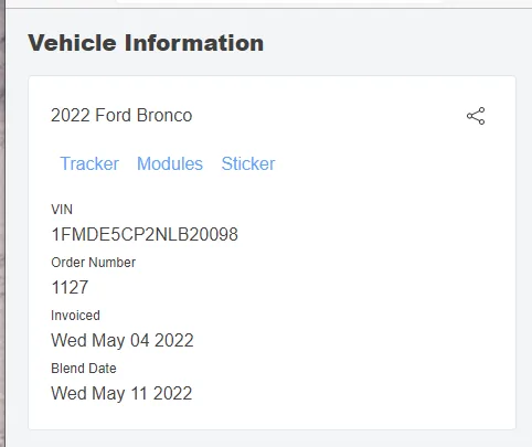 Ford Bronco 5/9 Build Week group. (ManSquatch Week) 1652112195025