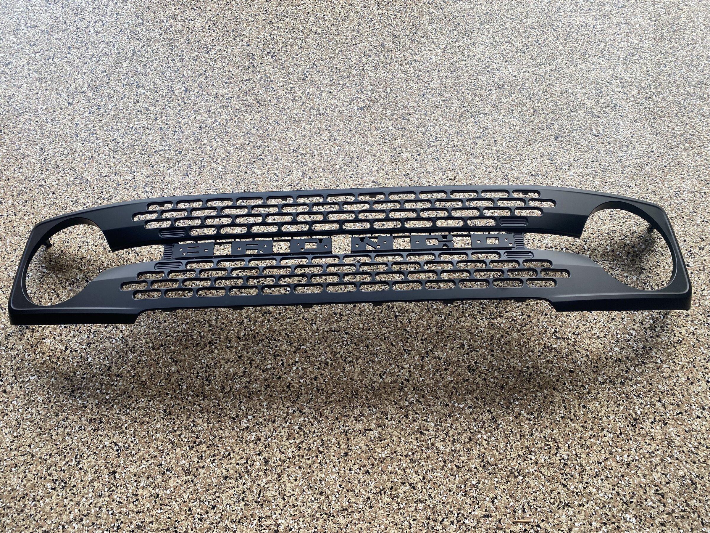 Ford Bronco Badlands Wiltrak grille A5A8983B-2382-4E63-84DB-70D5DCDA067A