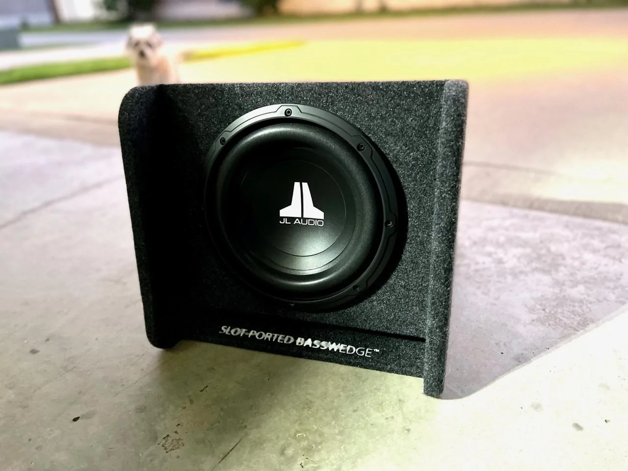 Ford Bronco JL Audio 10" Sub with Enclosure thumbnail_IMG_7472