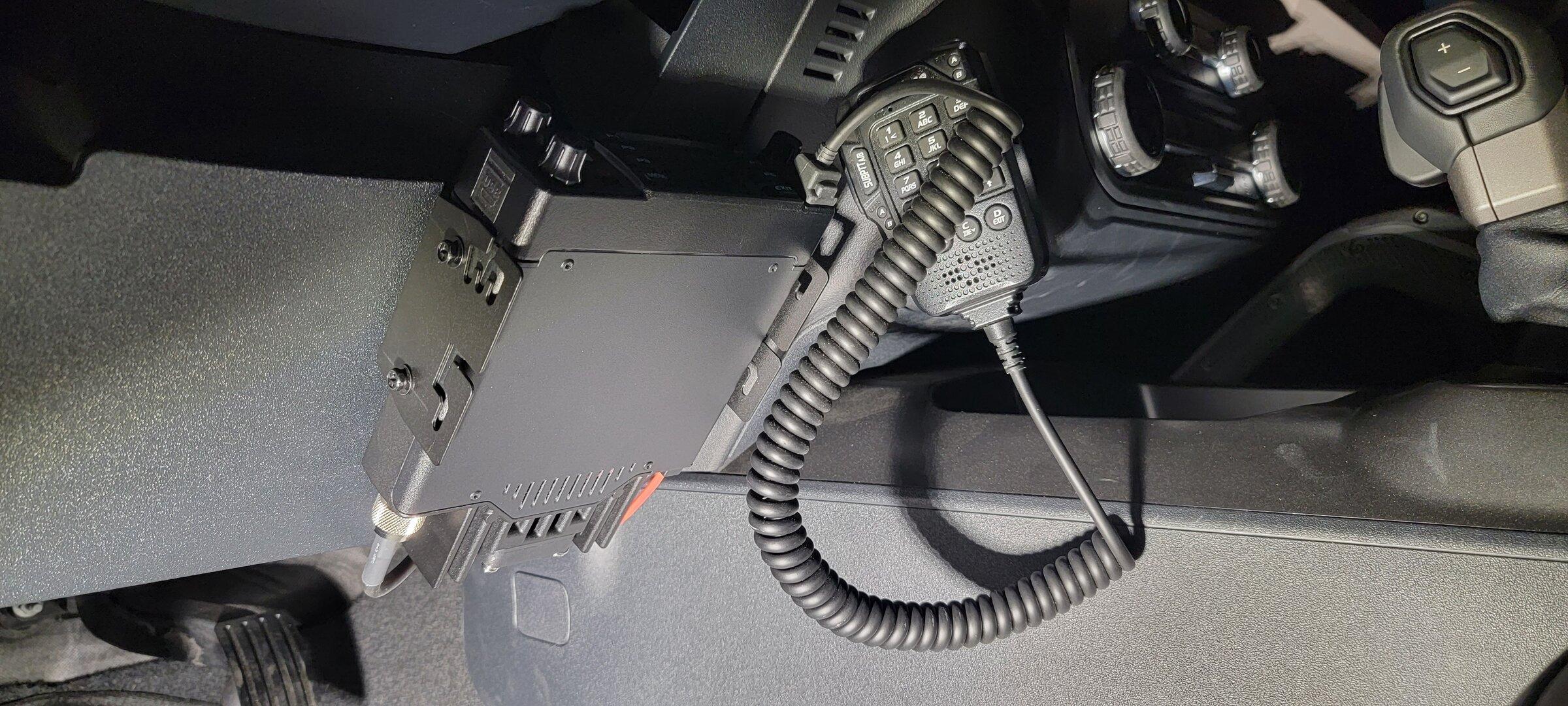 Ford Bronco Amatuer Radio Install 20220508_204551