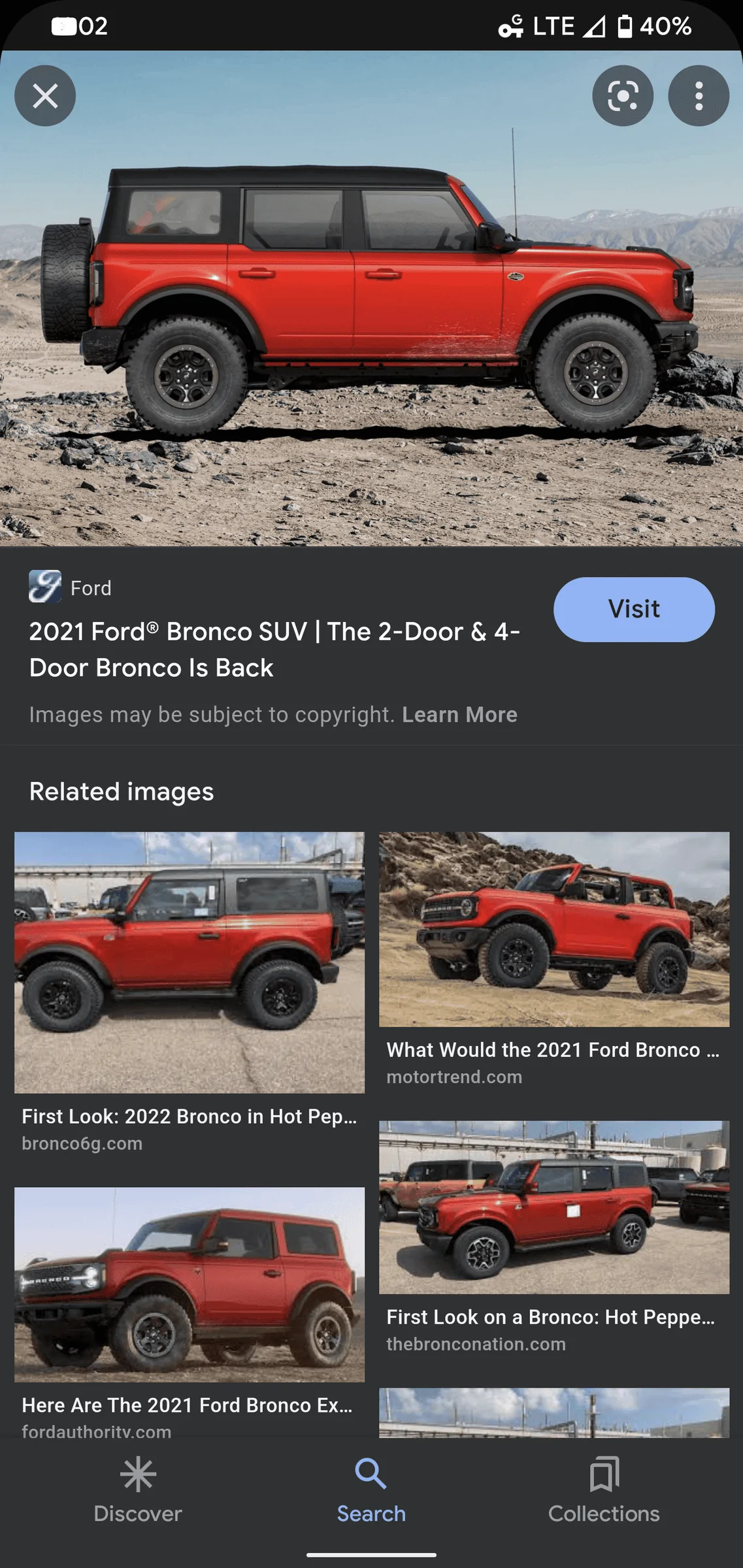 Ford Bronco HOT PEPPER RED Bronco Club Screenshot_20220510-110203